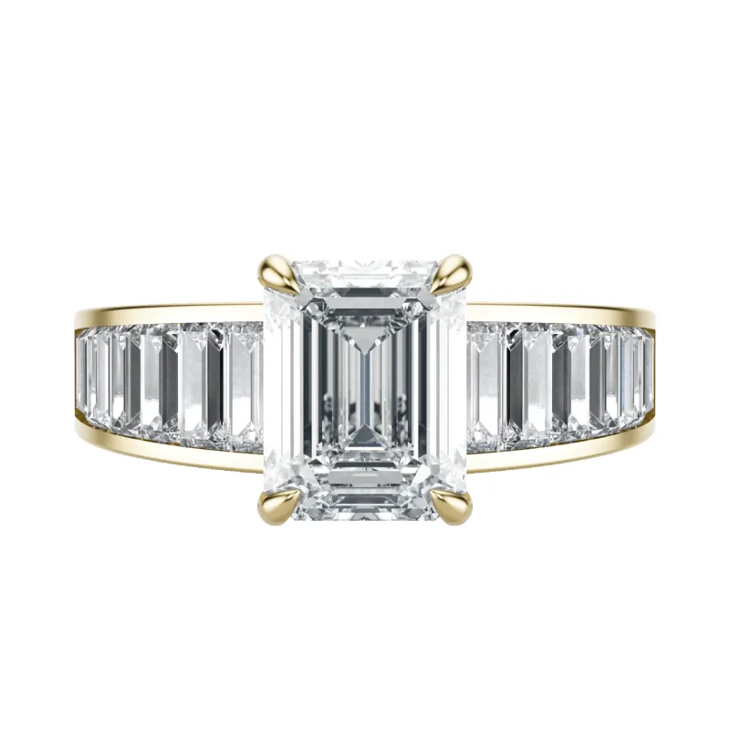 Deco - Emerald, 2CT made by Sophie Ratner