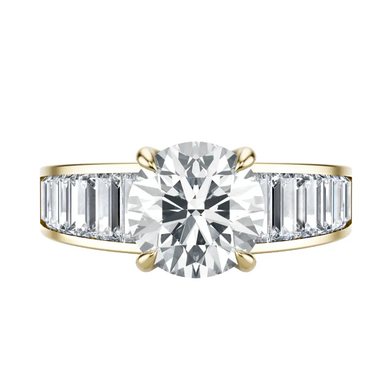 Deco - Round, 3CT made by Sophie Ratner