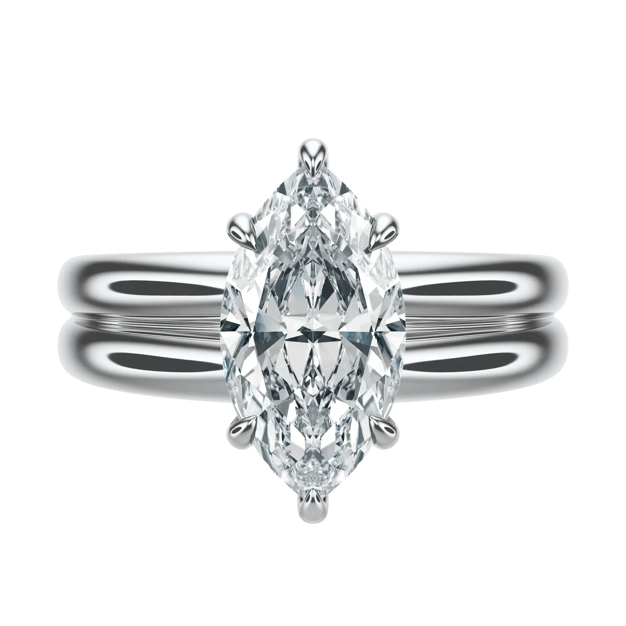 Groove - Marquise, 3CT sold by Sophie Ratner product image thumbnail 3