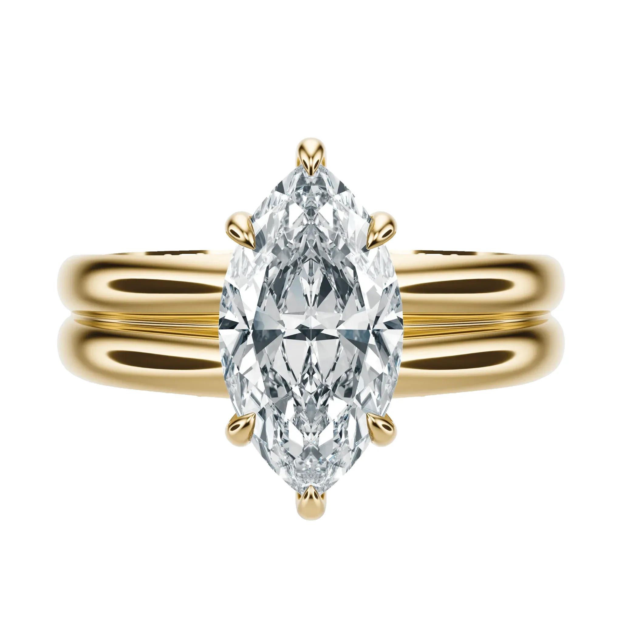 Groove - Marquise, 3CT sold by Sophie Ratner product image thumbnail 4