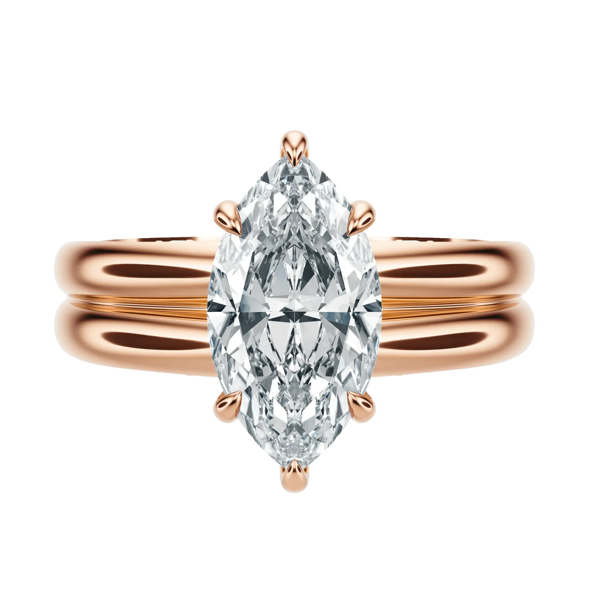 Groove - Marquise, 3CT sold by Sophie Ratner product image thumbnail 5