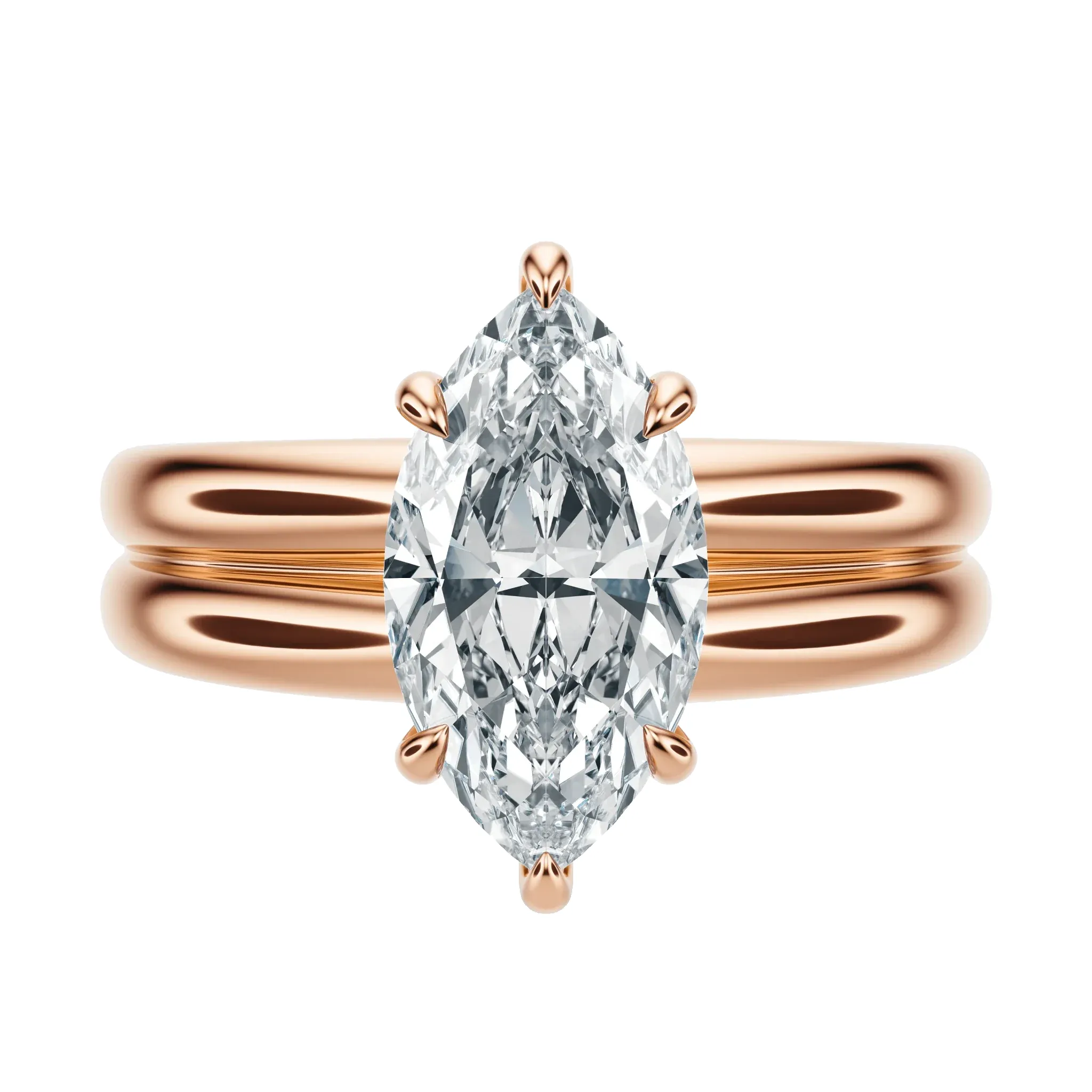 Groove - Marquise, 3CT sold by Sophie Ratner product image thumbnail 2