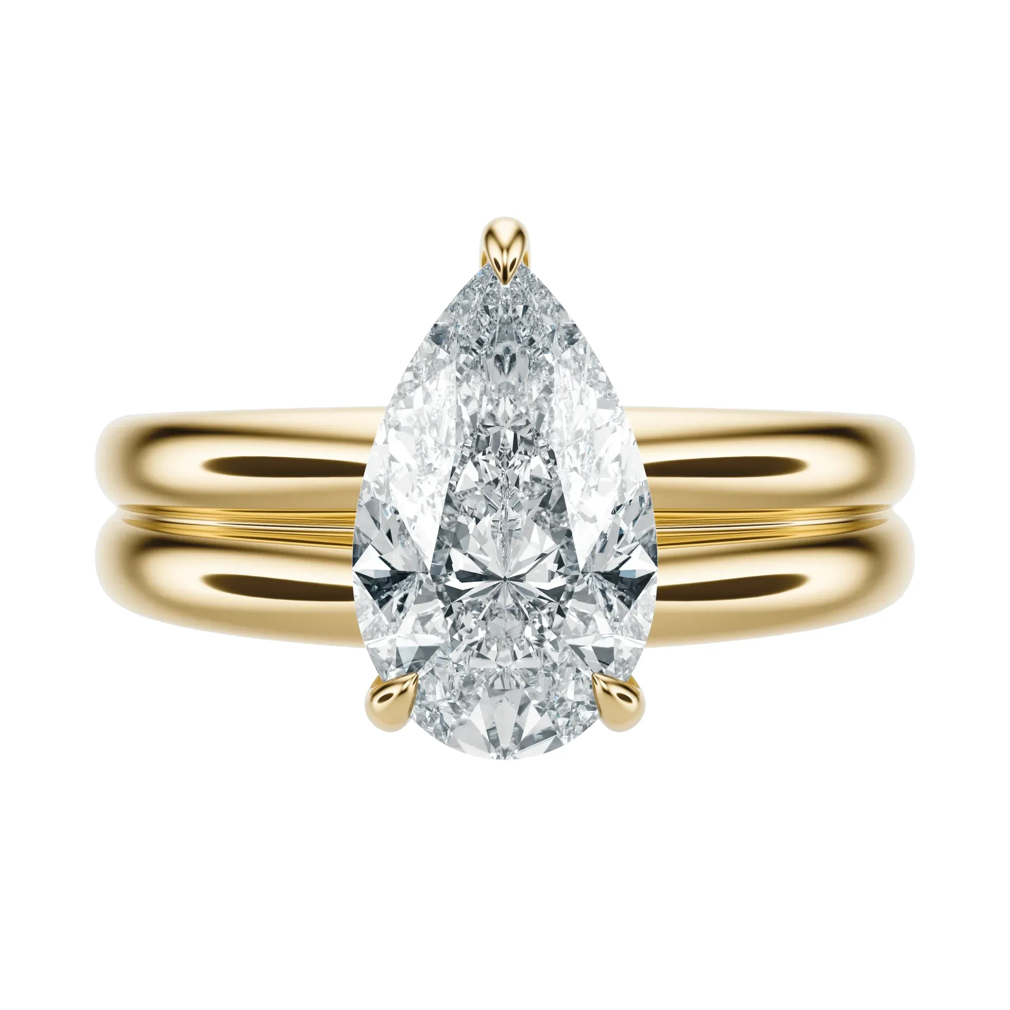 Groove - Pear, 2.5CT sold by Sophie Ratner