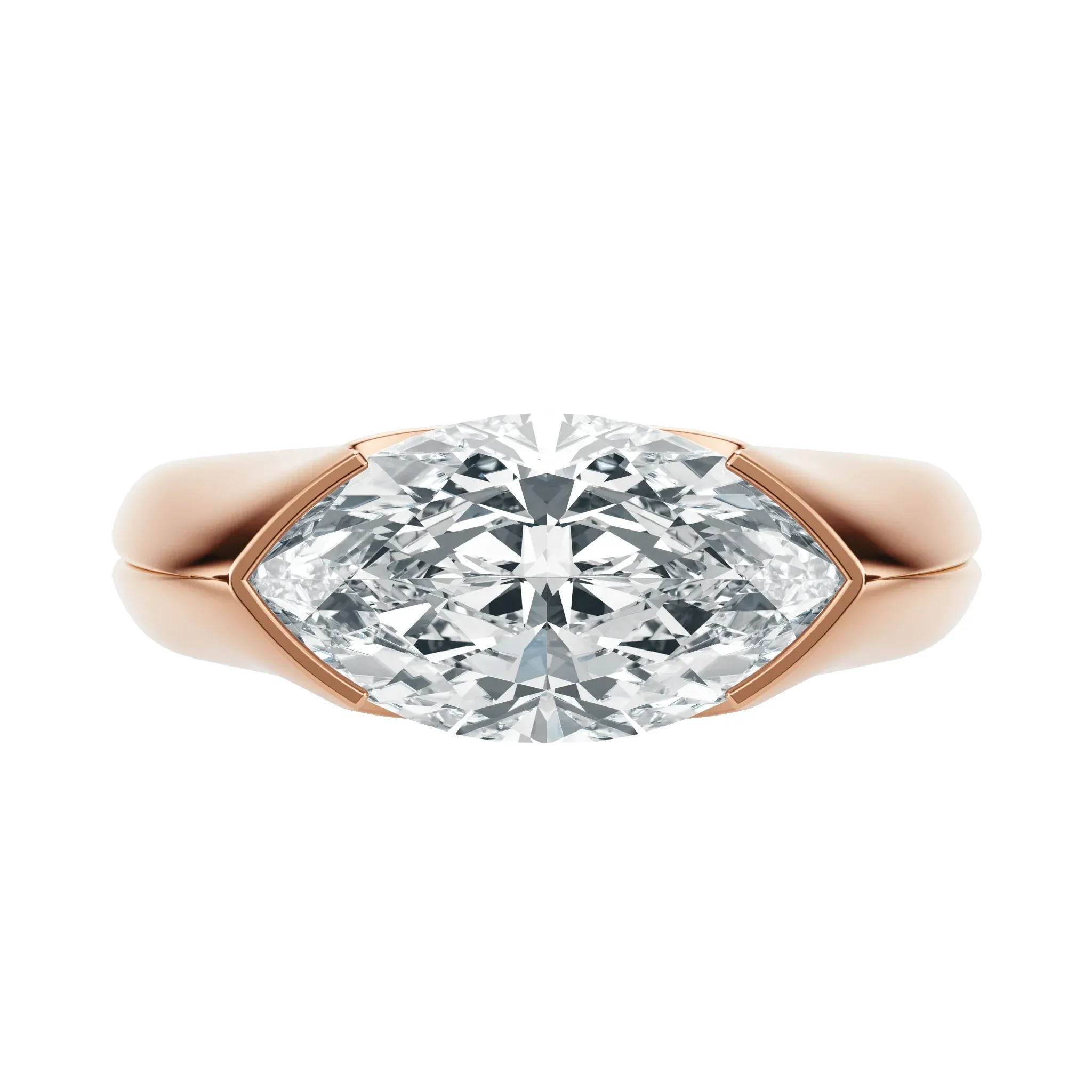 Sunset Grooved - Marquise, 2.5CT sold by Sophie Ratner product image thumbnail 2