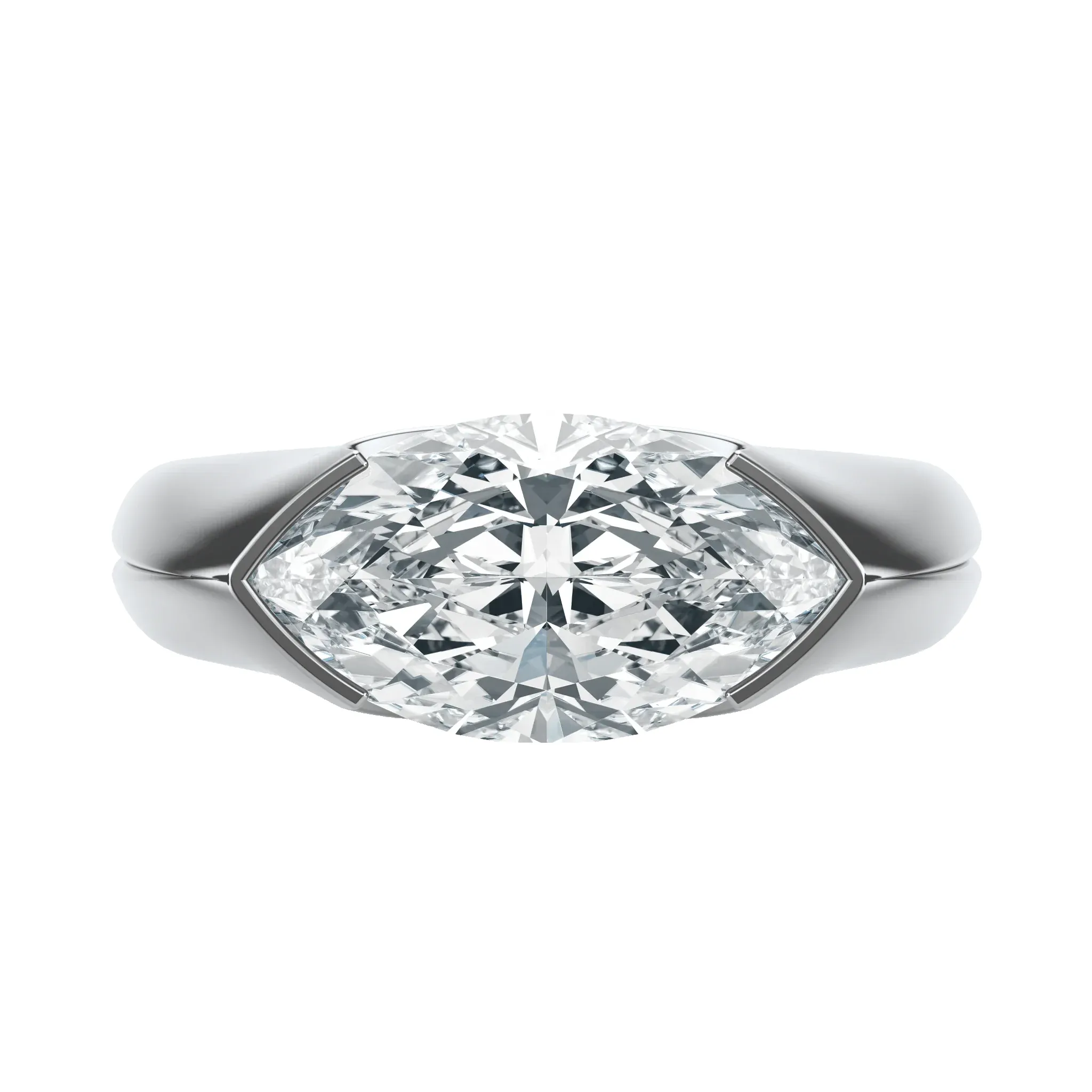 Sunset Grooved - Marquise, 2.5CT sold by Sophie Ratner product image thumbnail 3
