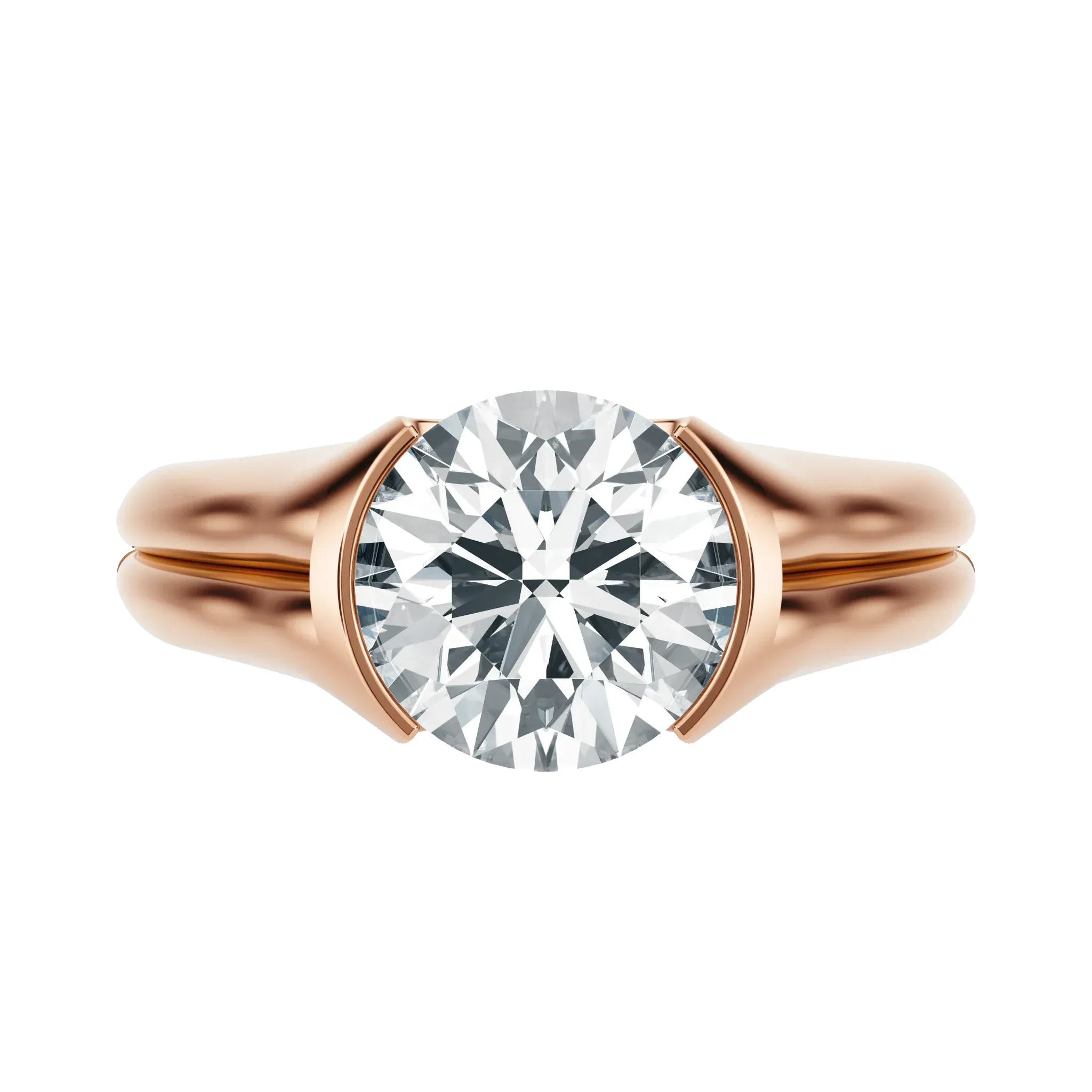 Sunset Grooved - Round, 2CT sold by Sophie Ratner product image thumbnail 2