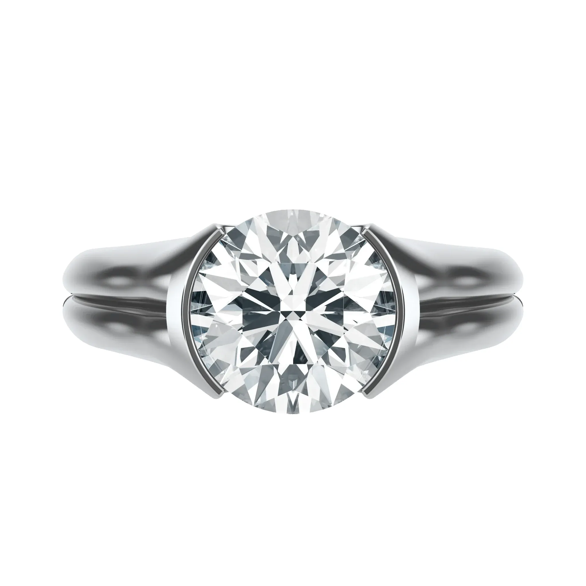 Sunset Grooved - Round, 2CT sold by Sophie Ratner product image thumbnail 3