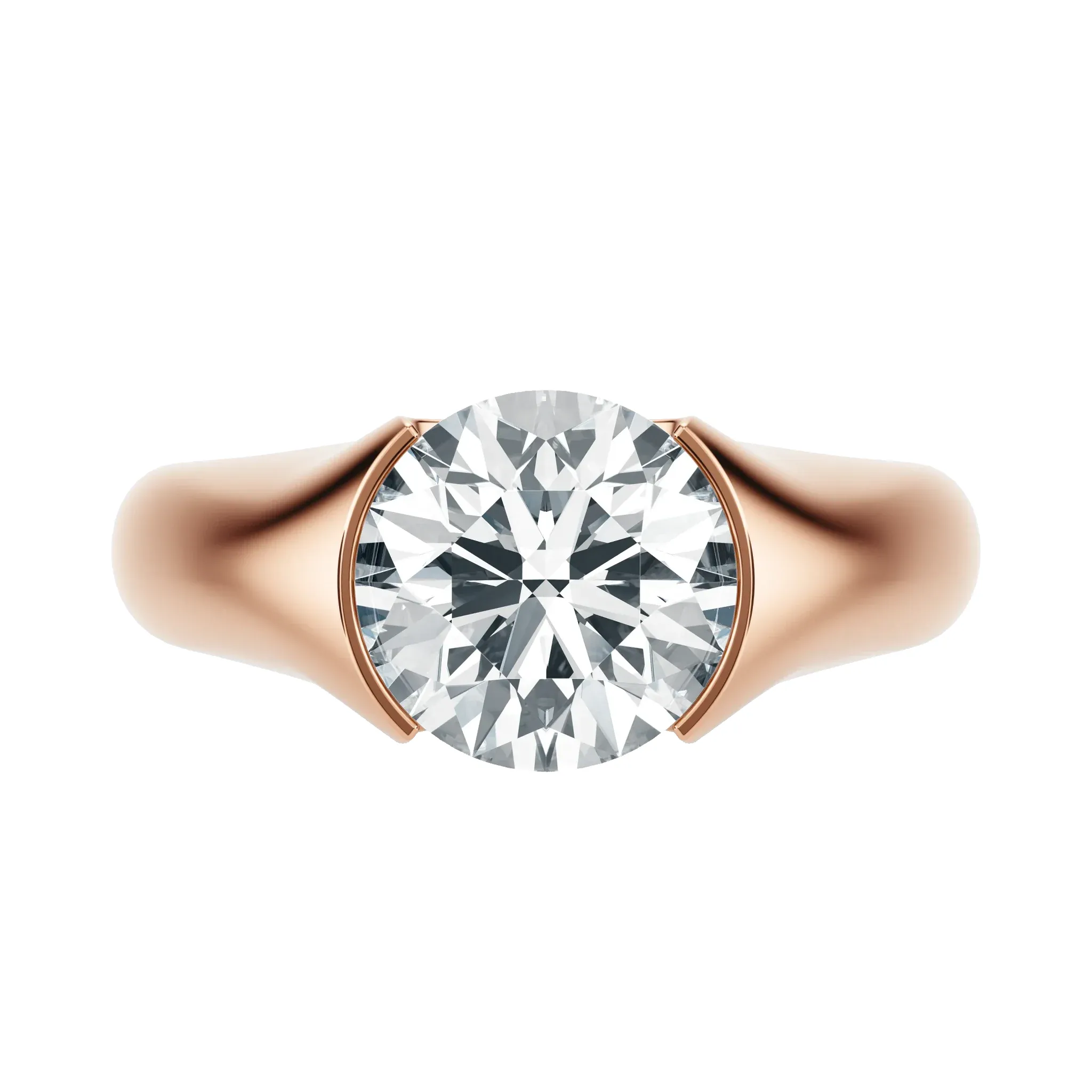 Sunset - Round, 3CT sold by Sophie Ratner product image thumbnail 2