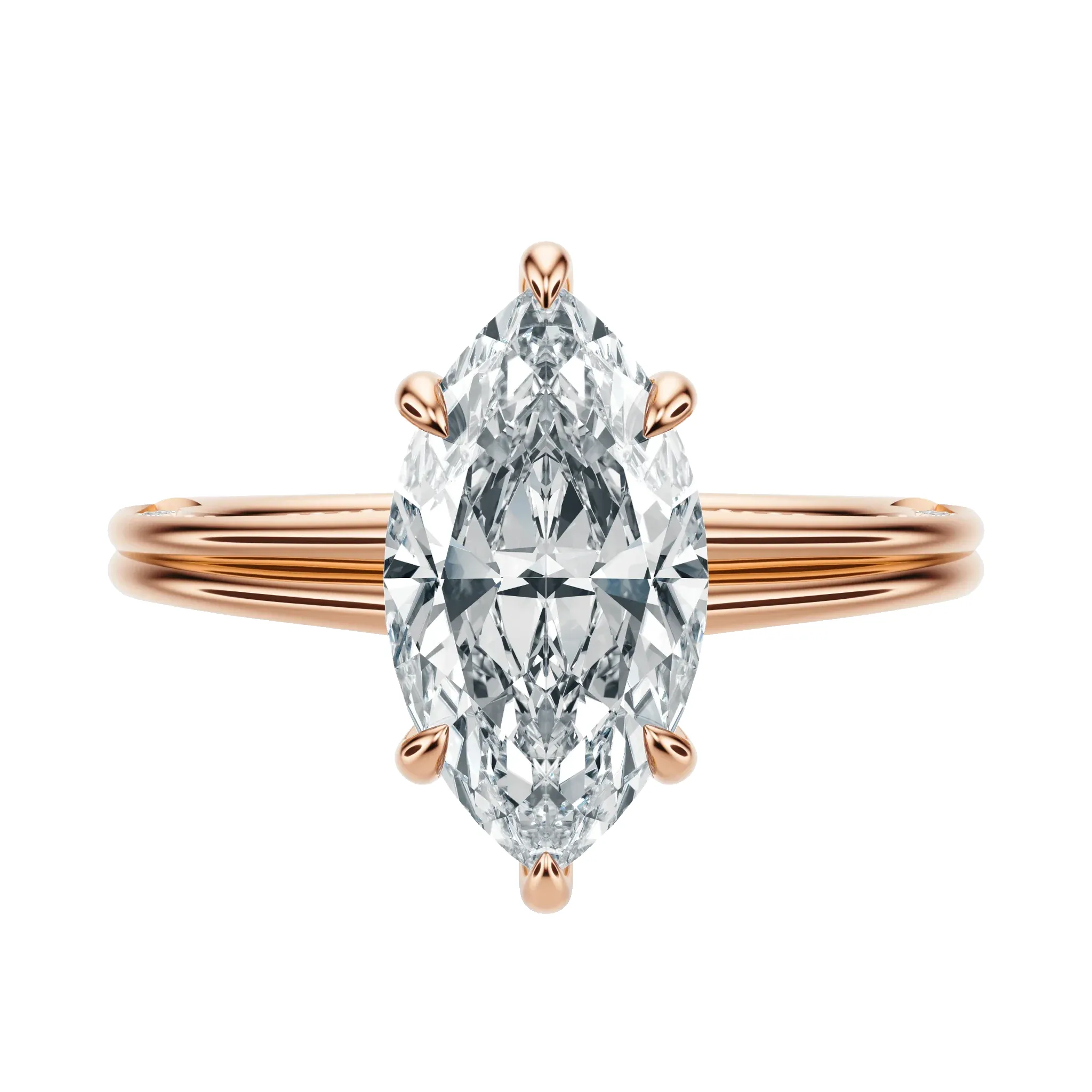 Slim - Marquise, 3CT sold by Sophie Ratner product image thumbnail 5