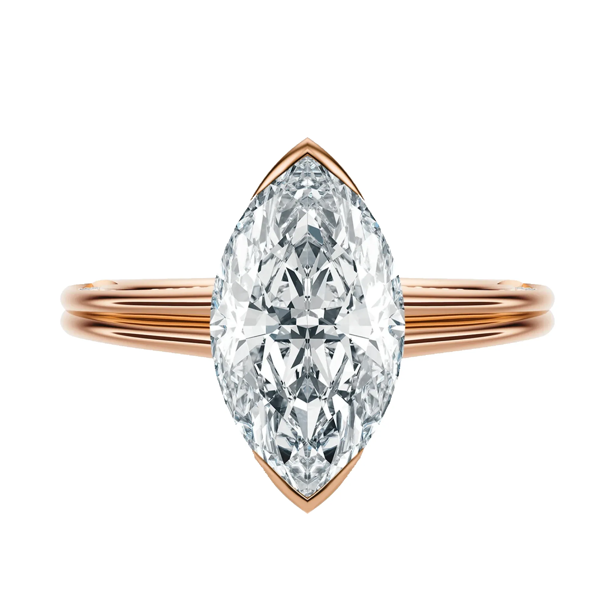 Slim - Marquise, 3CT sold by Sophie Ratner product image thumbnail 2