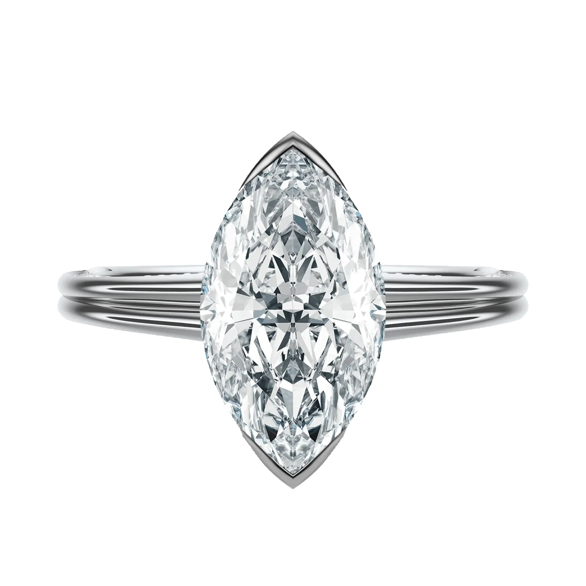 Slim - Marquise, 2CT sold by Sophie Ratner product image thumbnail 3