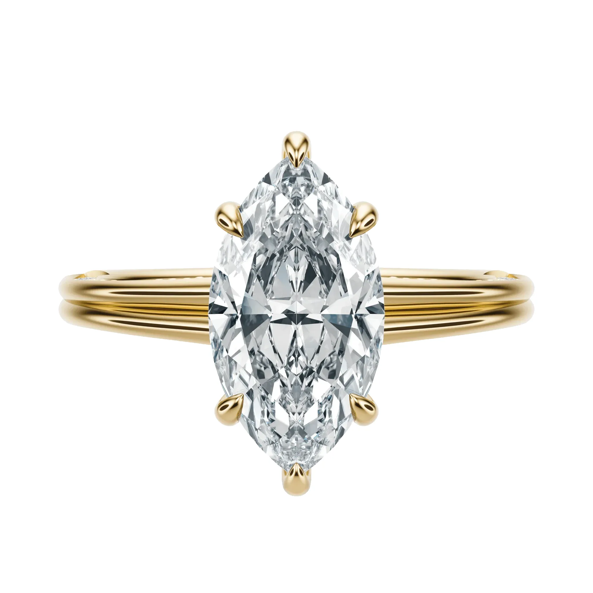 Slim - Marquise, 2CT sold by Sophie Ratner product image thumbnail 4