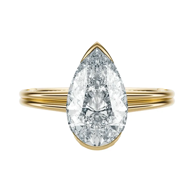 Slim - Pear, 2CT made by Sophie Ratner