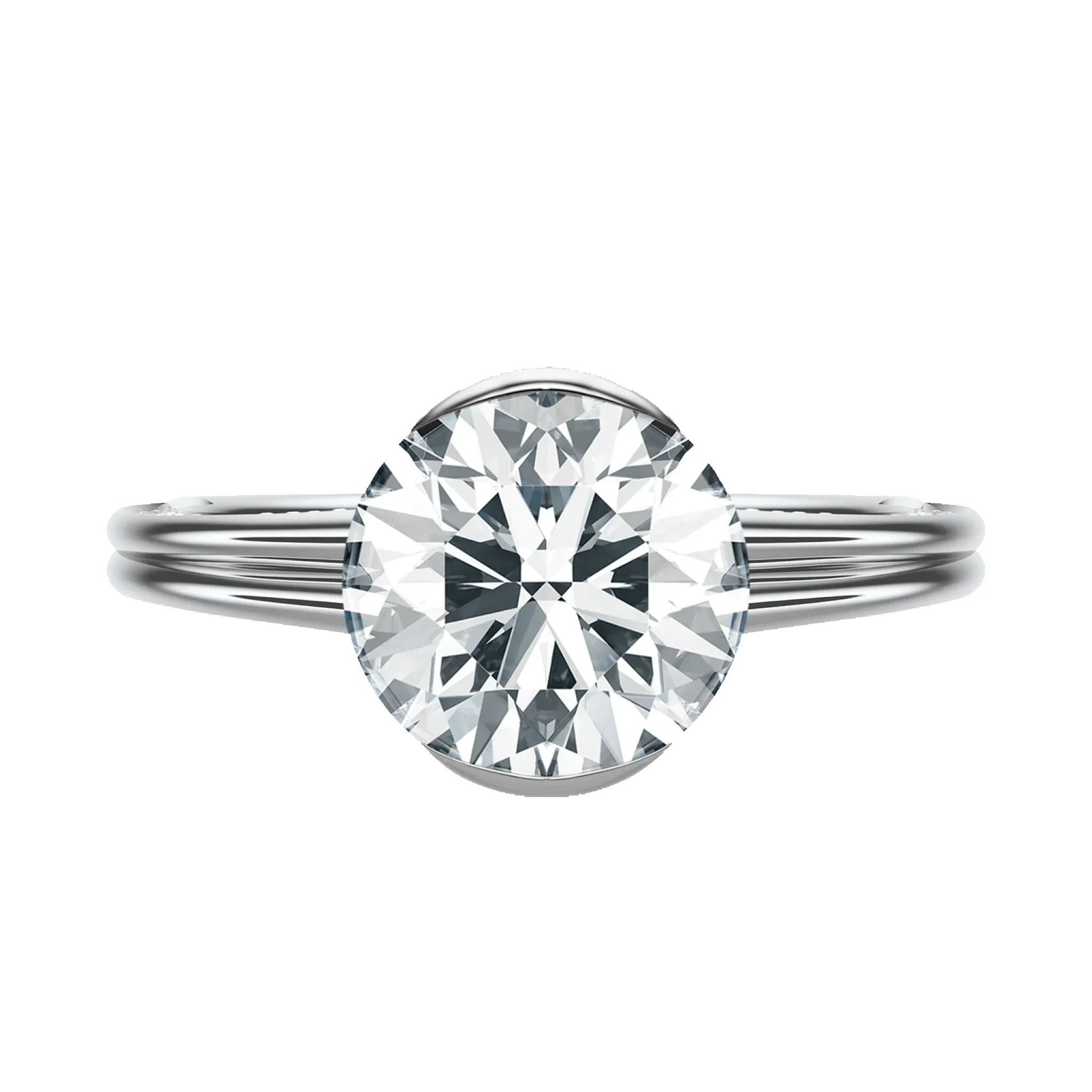 Slim - Round, 2CT sold by Sophie Ratner product image thumbnail 3