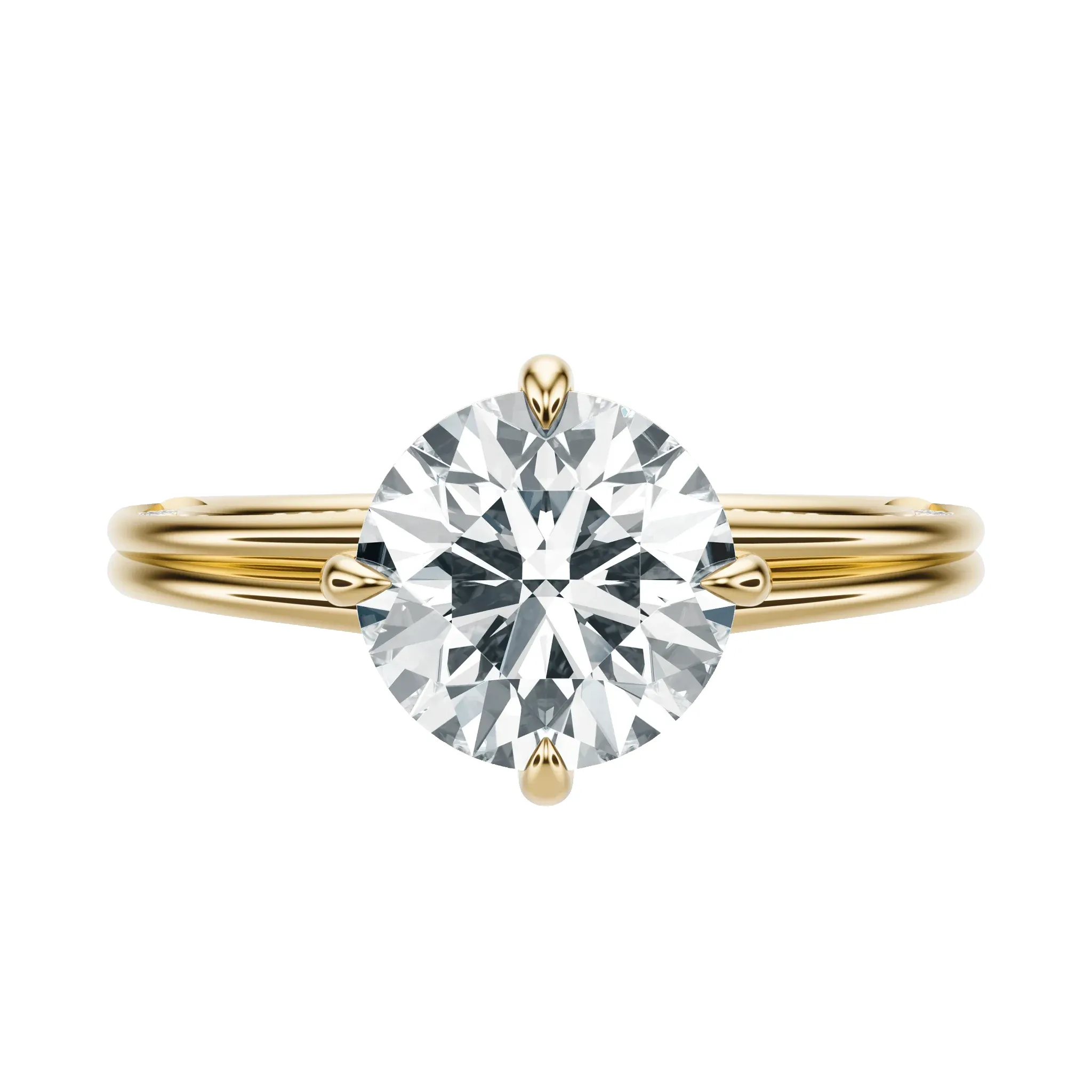 Slim - Round, 2CT sold by Sophie Ratner product image thumbnail 4