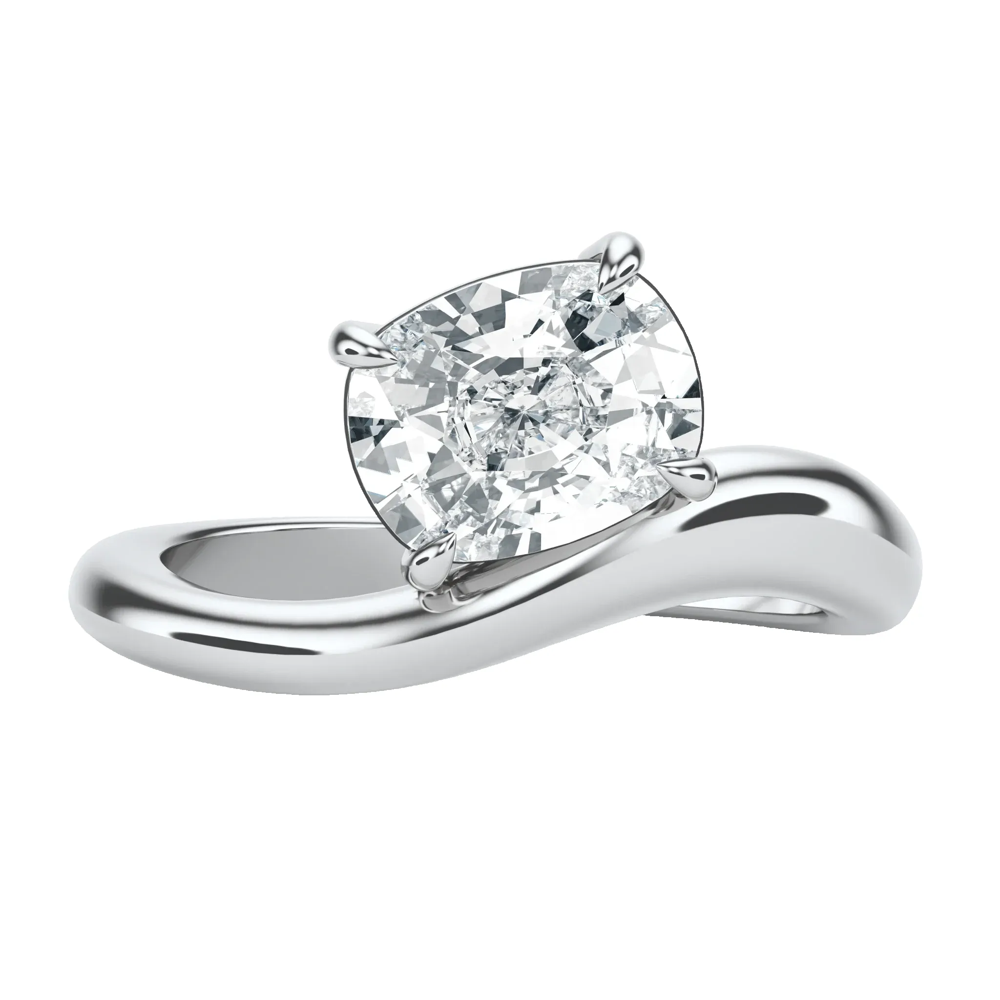 Sea - Cushion, 2.5CT sold by Sophie Ratner product image thumbnail 3