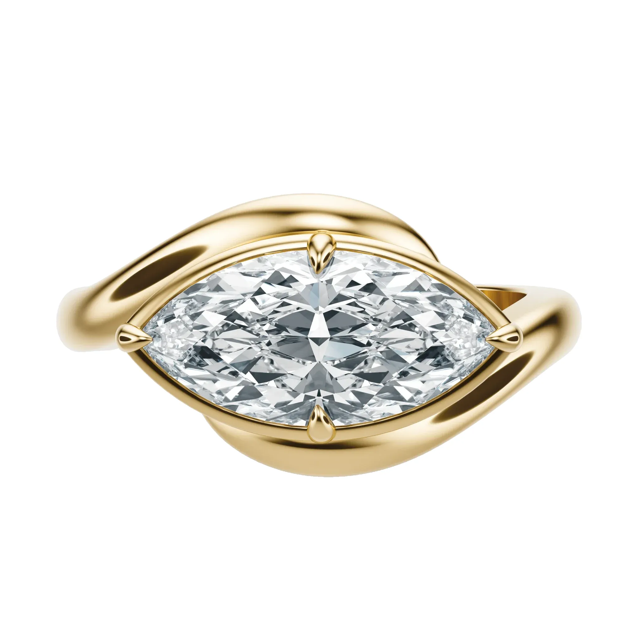 Ribbon - Marquise, 2.5CT sold by Sophie Ratner product image thumbnail 4