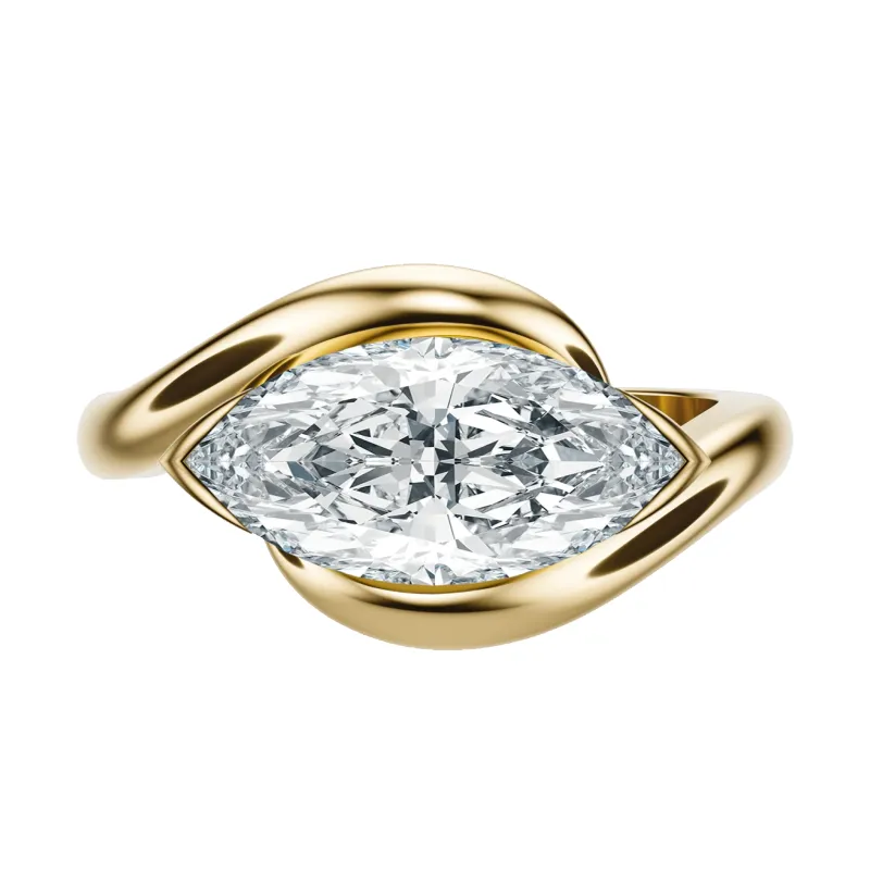 Ribbon - Marquise, 2.5CT made by Sophie Ratner