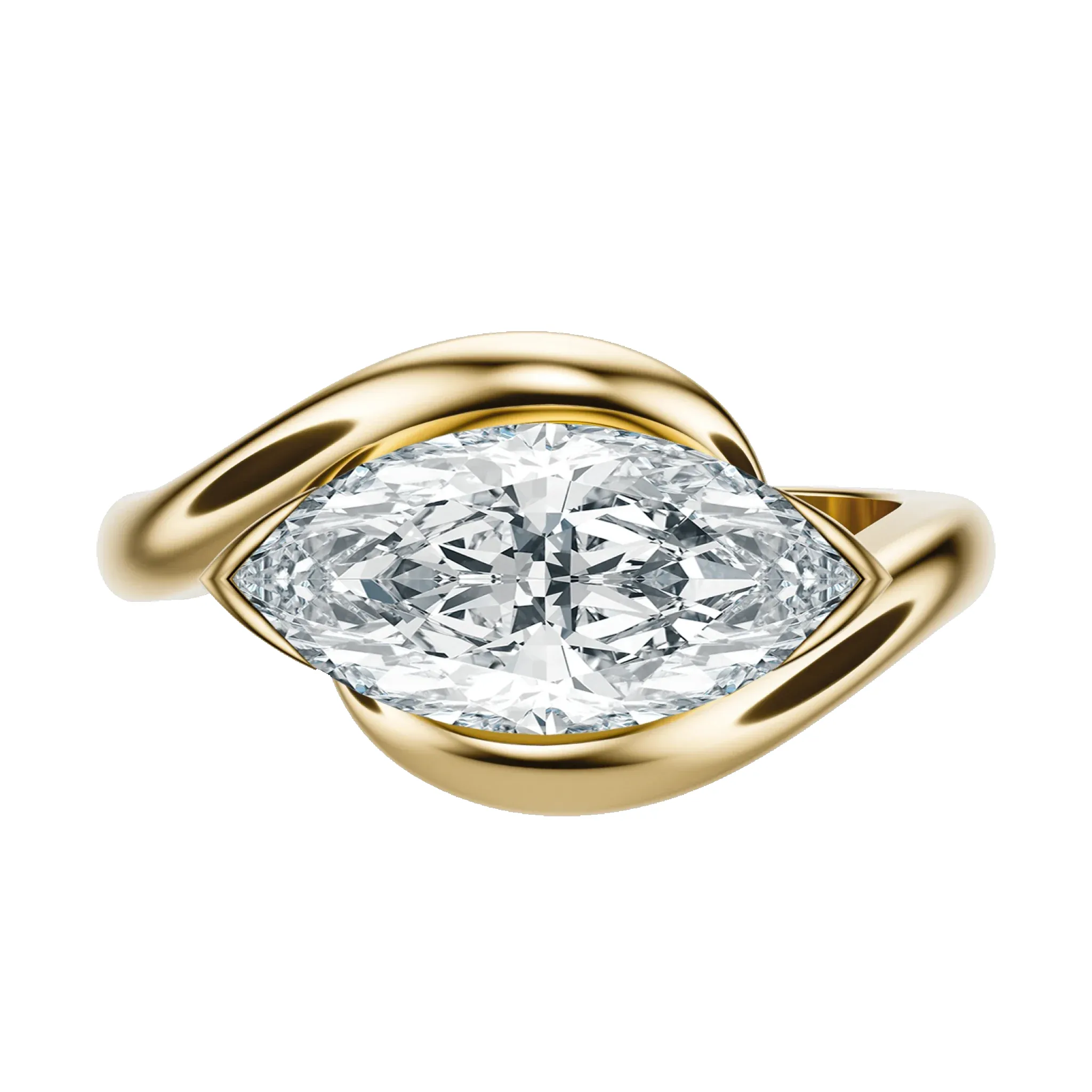 Ribbon - Marquise, 2CT sold by Sophie Ratner product image thumbnail 4