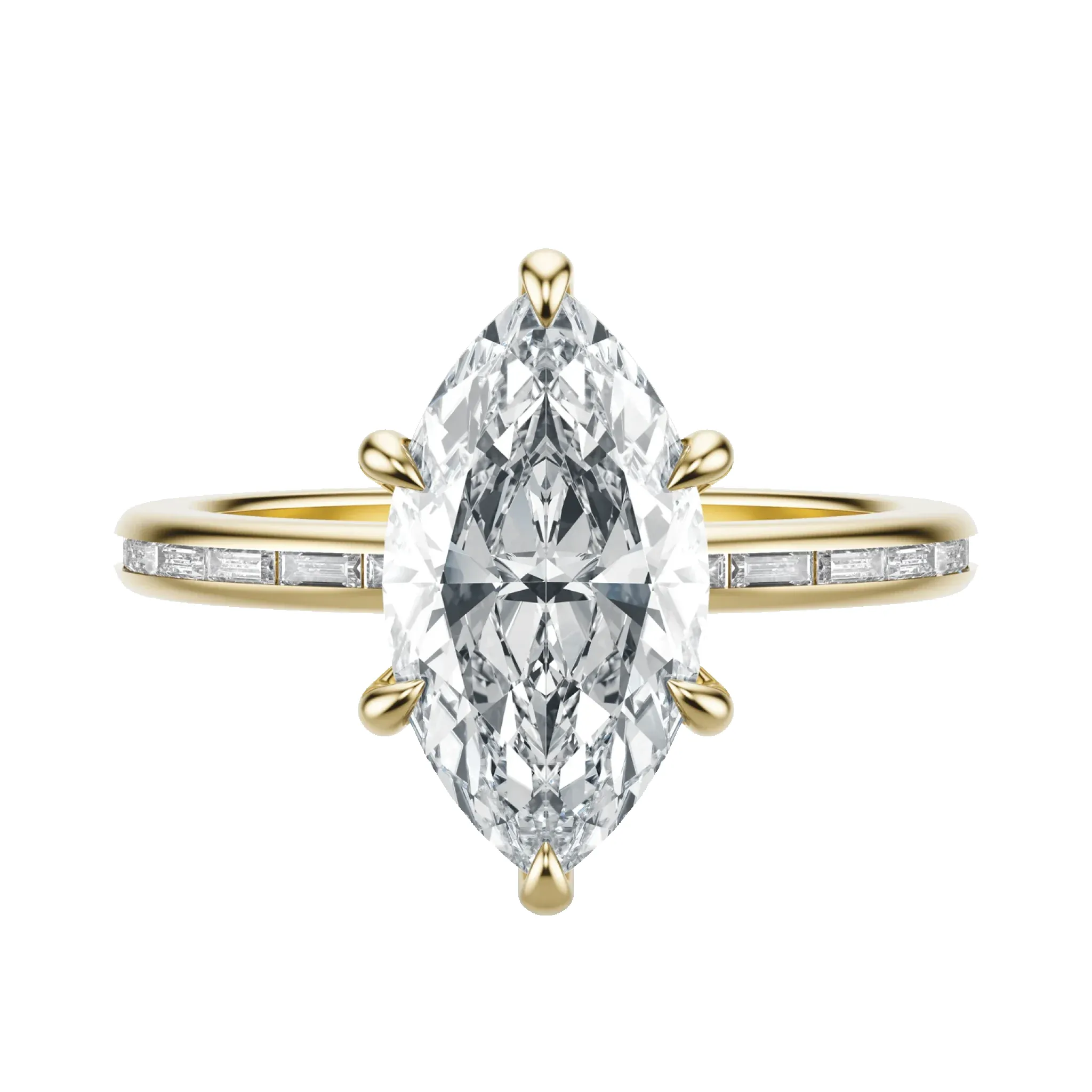 Mirror - Marquise, 3CT sold by Sophie Ratner