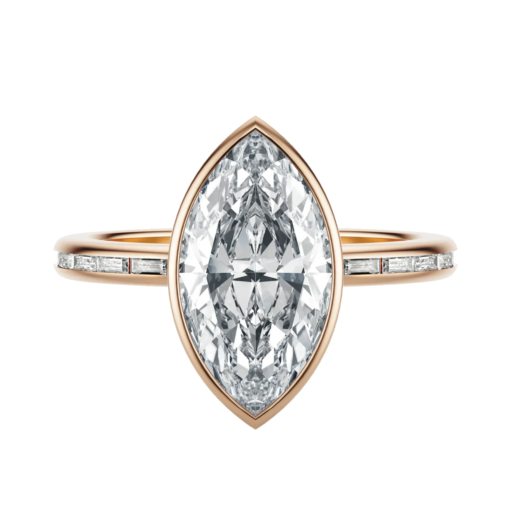 Mirror - Marquise, 2CT sold by Sophie Ratner product image thumbnail 5