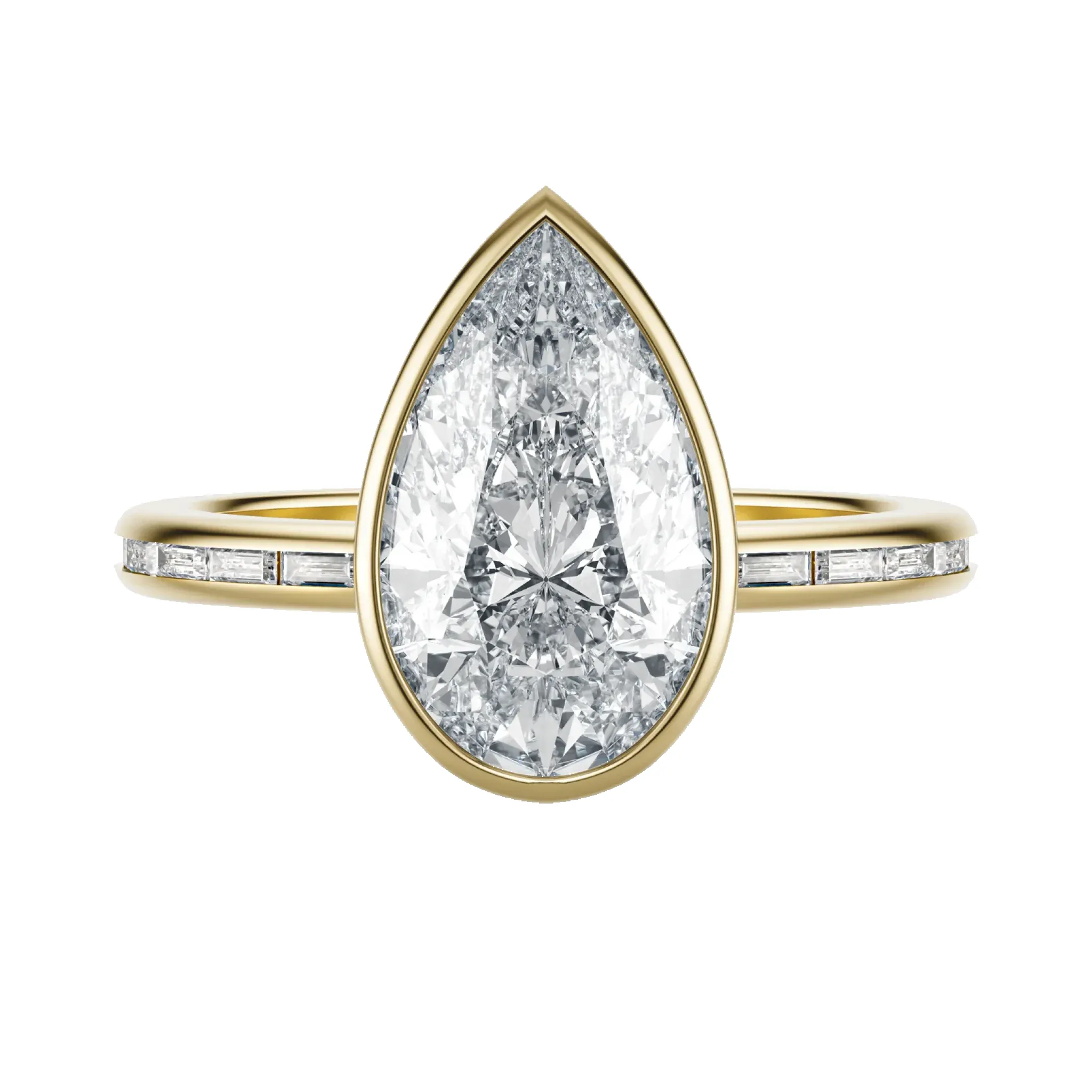 Mirror - Pear, 2.5CT sold by Sophie Ratner product image thumbnail 4