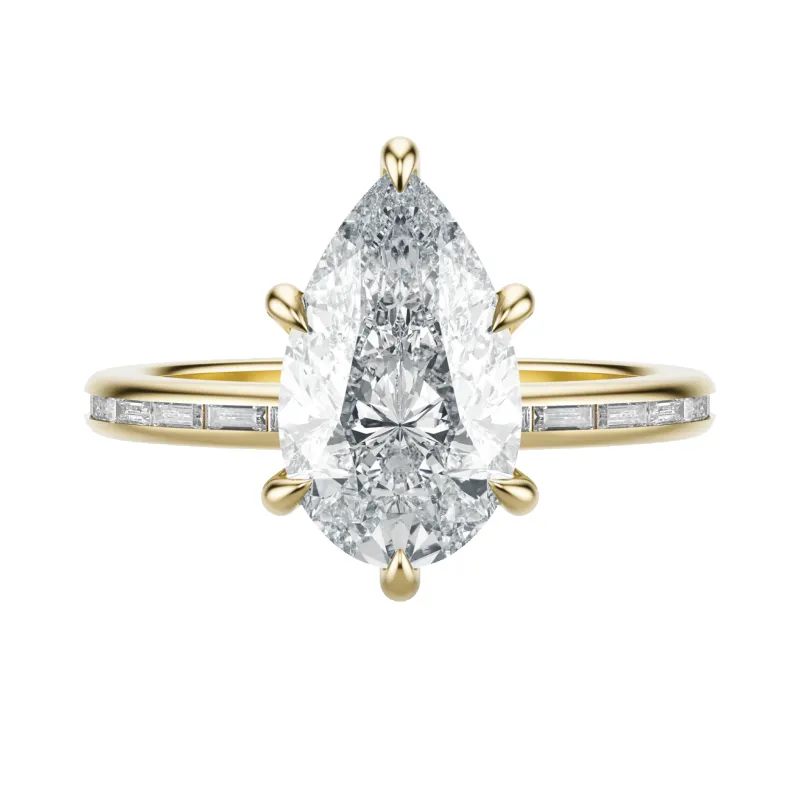 Mirror - Pear, 2.5CT made by Sophie Ratner