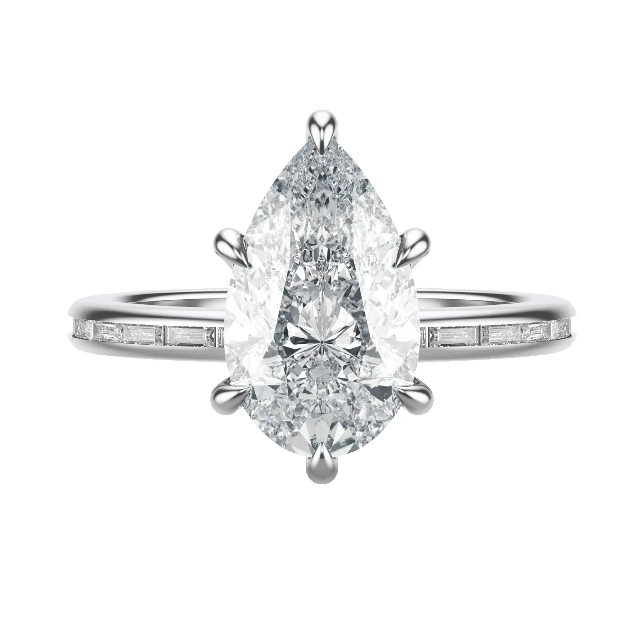 Mirror - Pear, 2.5CT sold by Sophie Ratner product image thumbnail 3