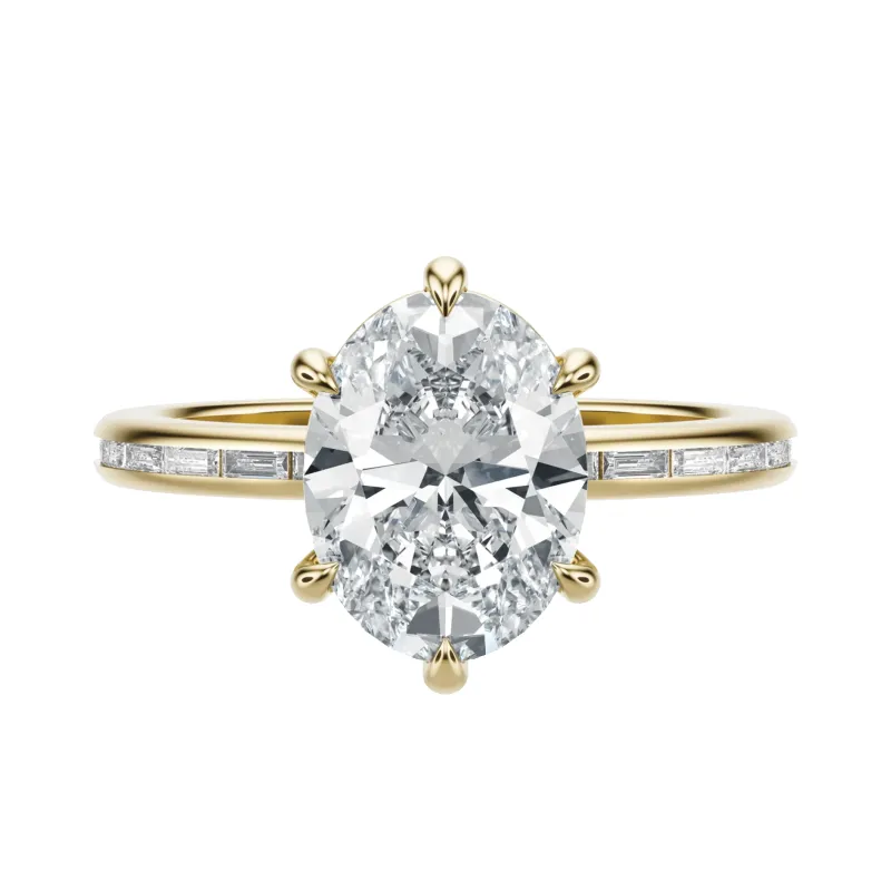Mirror - Oval, 2CT made by Sophie Ratner