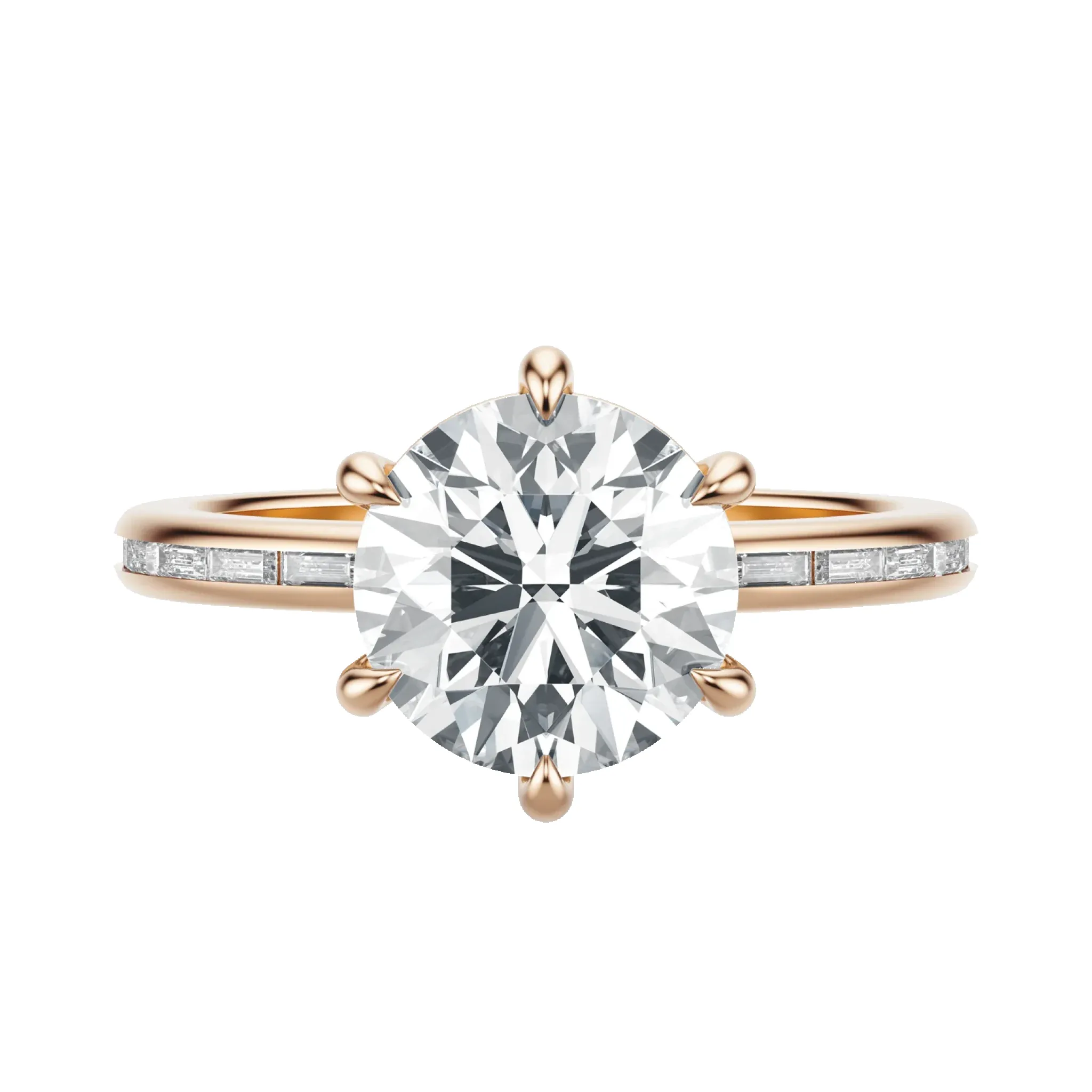 Mirror - Round, 2.5CT sold by Sophie Ratner product image thumbnail 2
