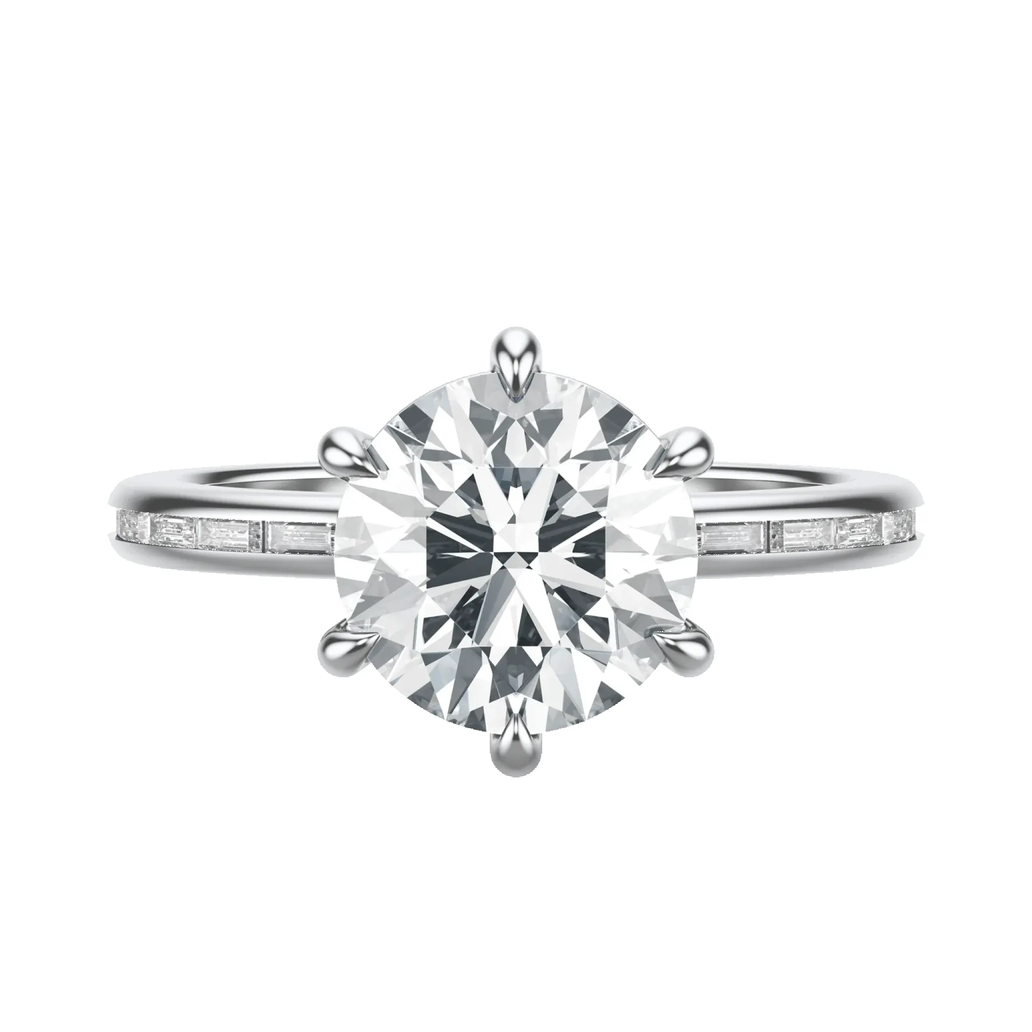 Mirror - Round, 2.5CT sold by Sophie Ratner product image thumbnail 3