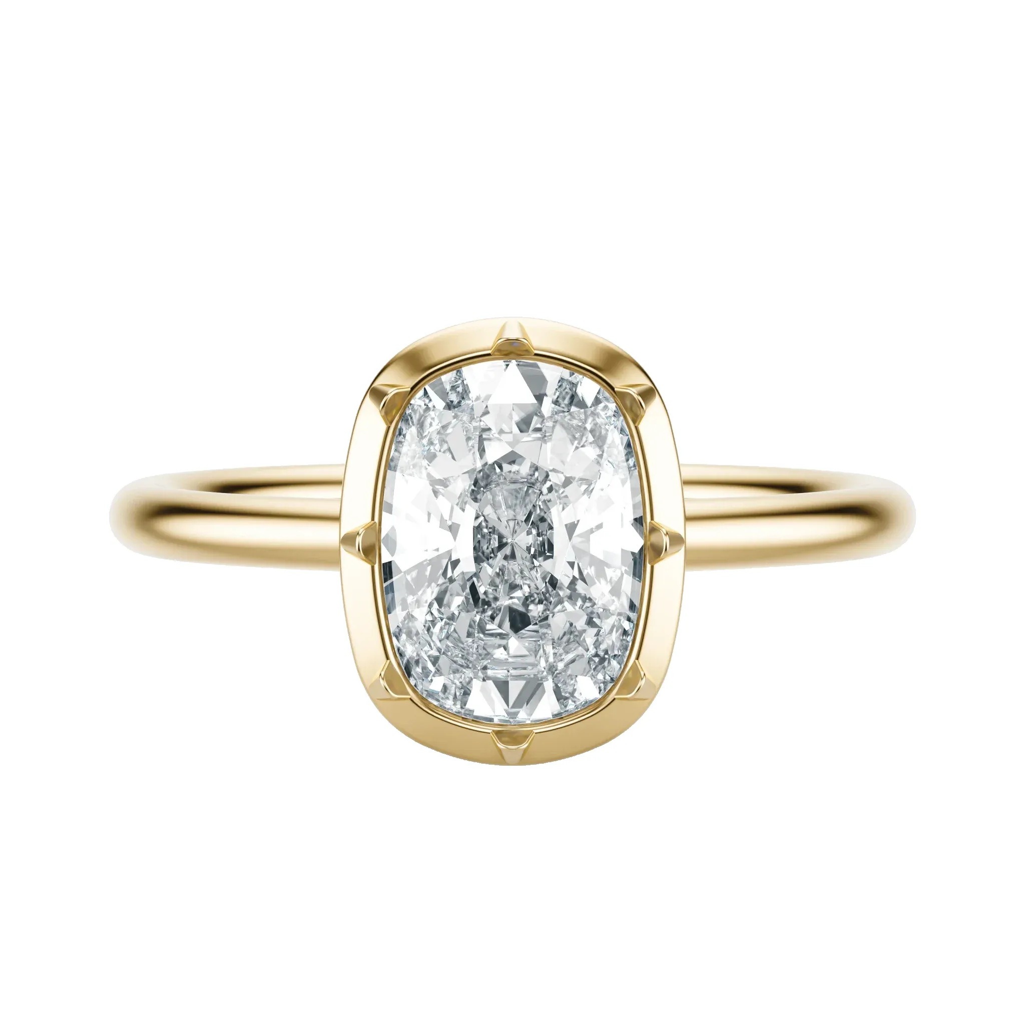 Georgian - Elongated Cushion, 3CT sold by Sophie Ratner