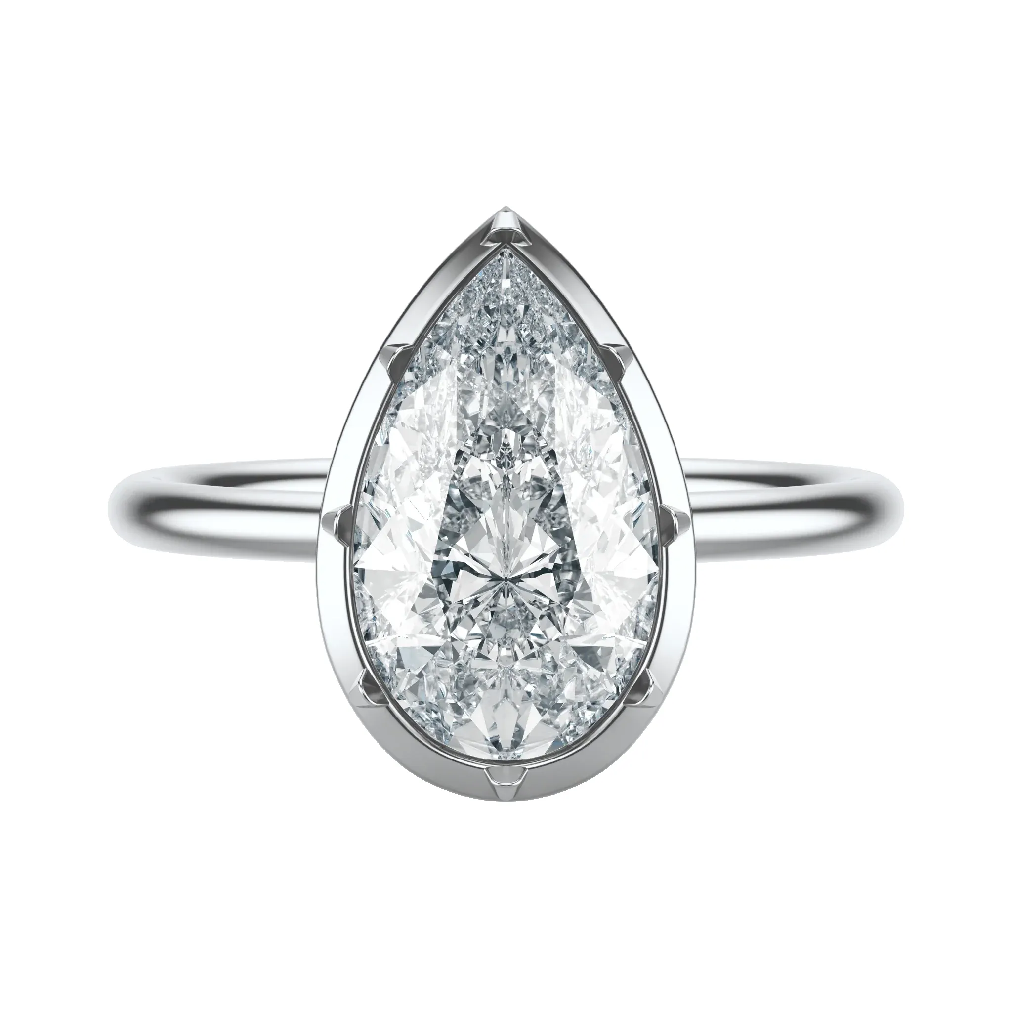 Georgian - Pear, 2CT sold by Sophie Ratner product image thumbnail 3