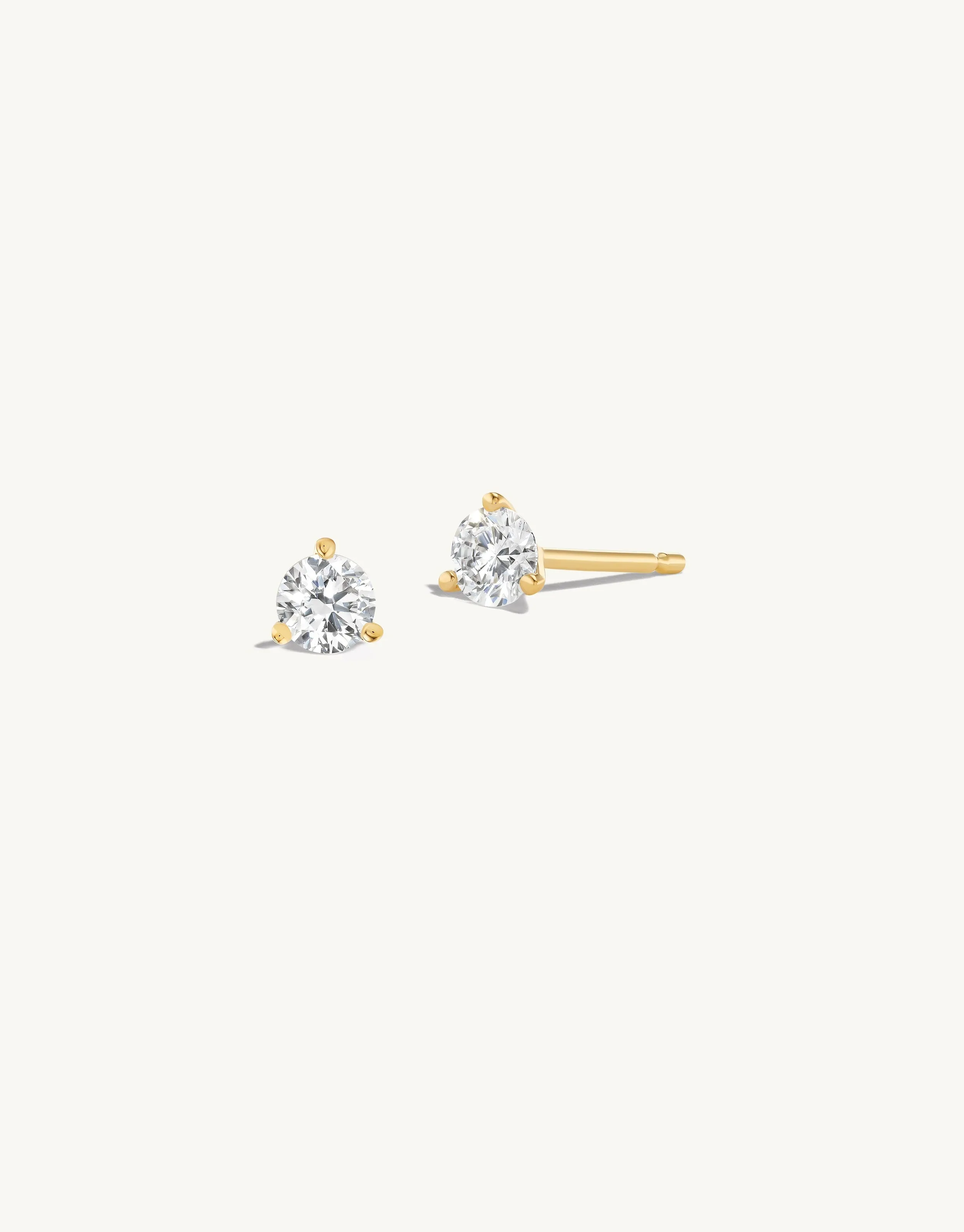 Mini Fluted Stud sold by Sophie Ratner