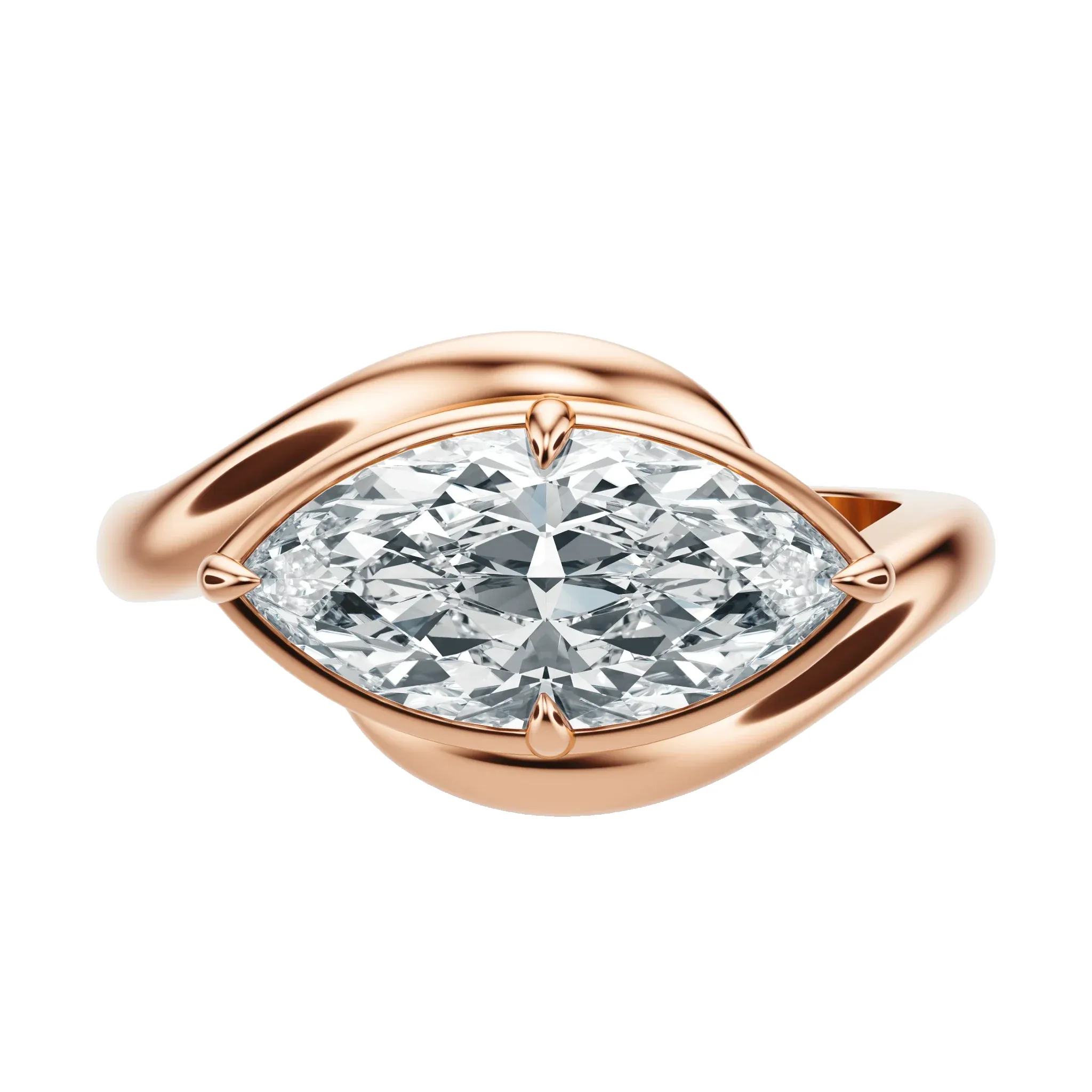 Contour - Marquise, 2CT sold by Sophie Ratner product image thumbnail 2