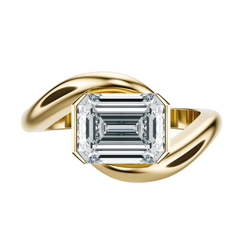 Contour - Emerald, 2CT made by Sophie Ratner