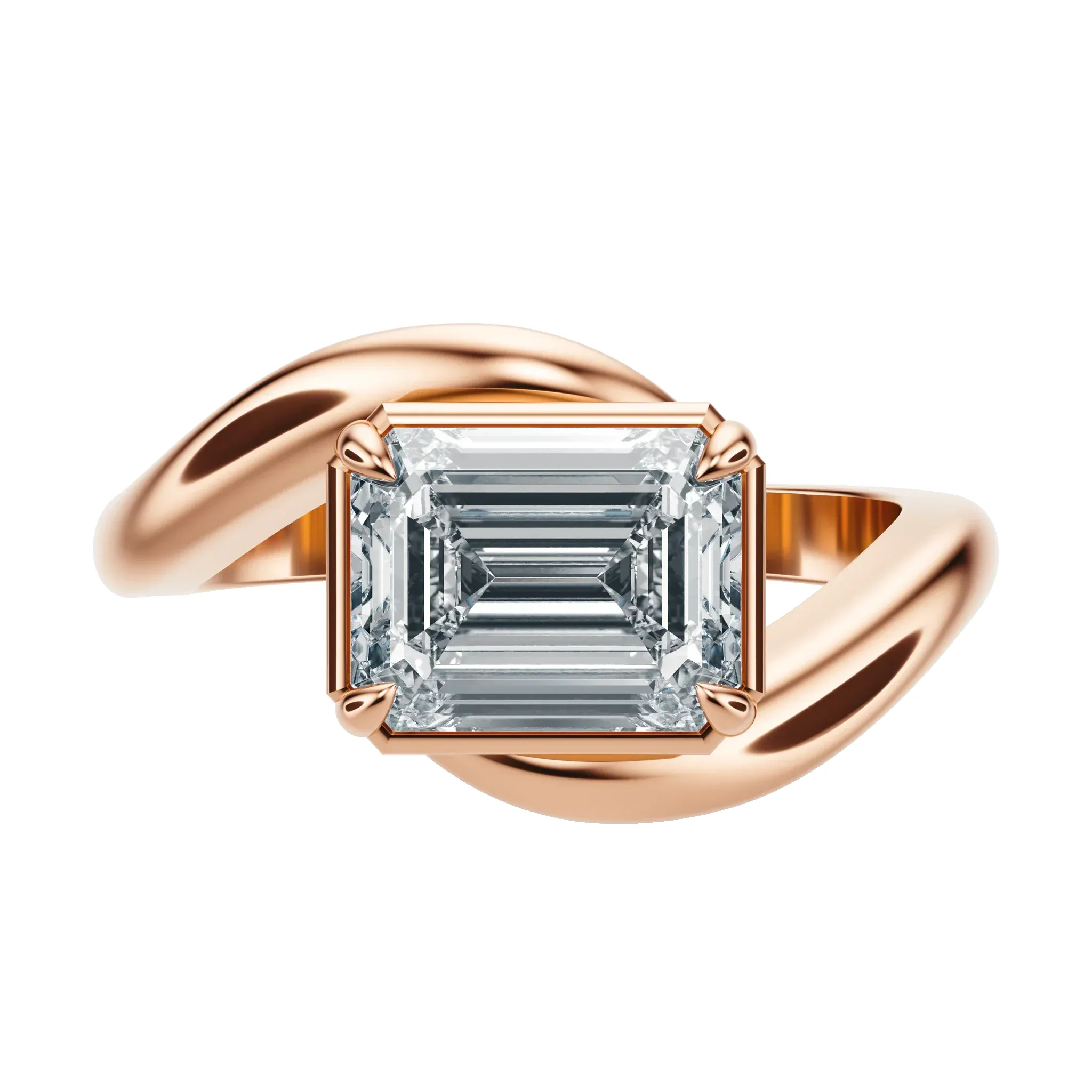 Contour - Emerald, 2CT sold by Sophie Ratner product image thumbnail 5
