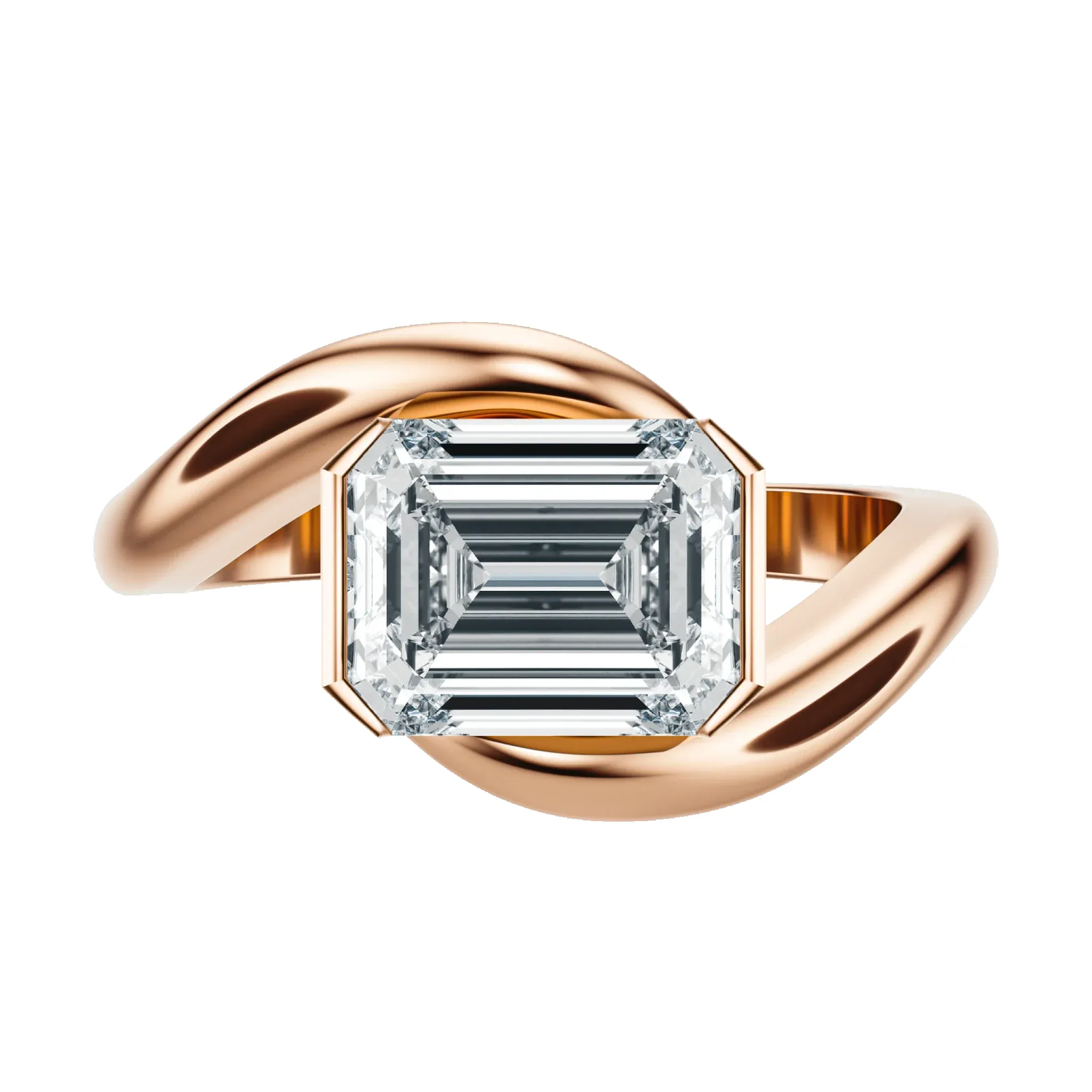 Contour - Emerald, 2CT sold by Sophie Ratner product image thumbnail 2