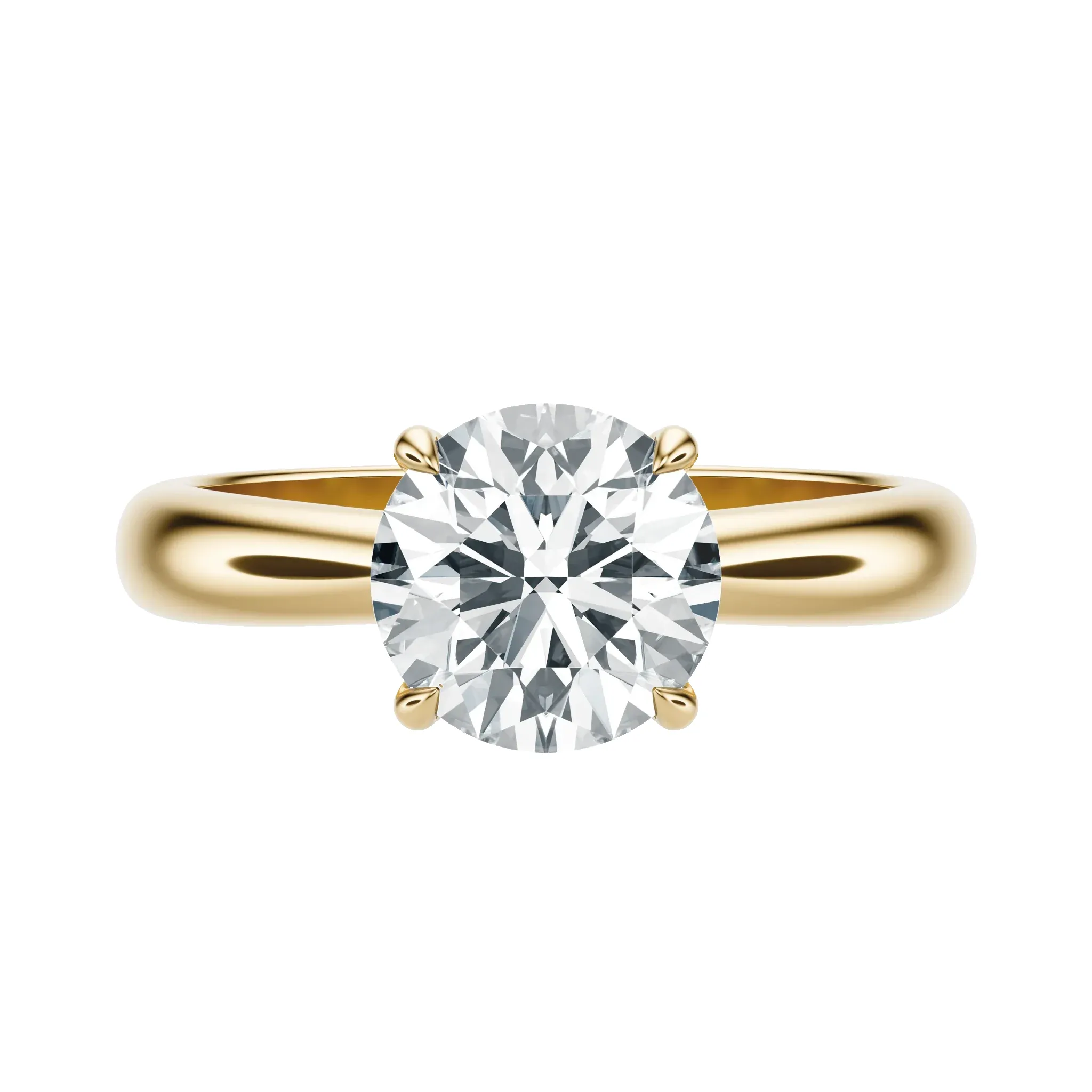 Floret - Round, 3CT sold by Sophie Ratner product image thumbnail 4