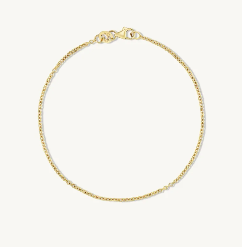 Free Cable Chain Bracelet made by Sophie Ratner
