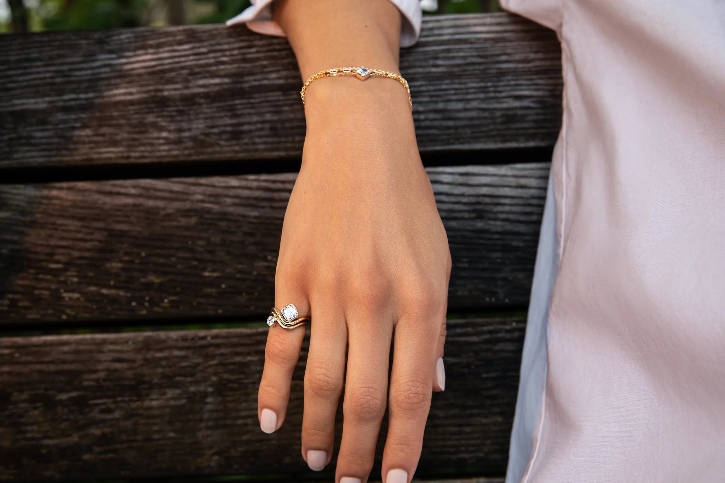 Small Round Trace Ring sold by Sophie Ratner product image thumbnail 5