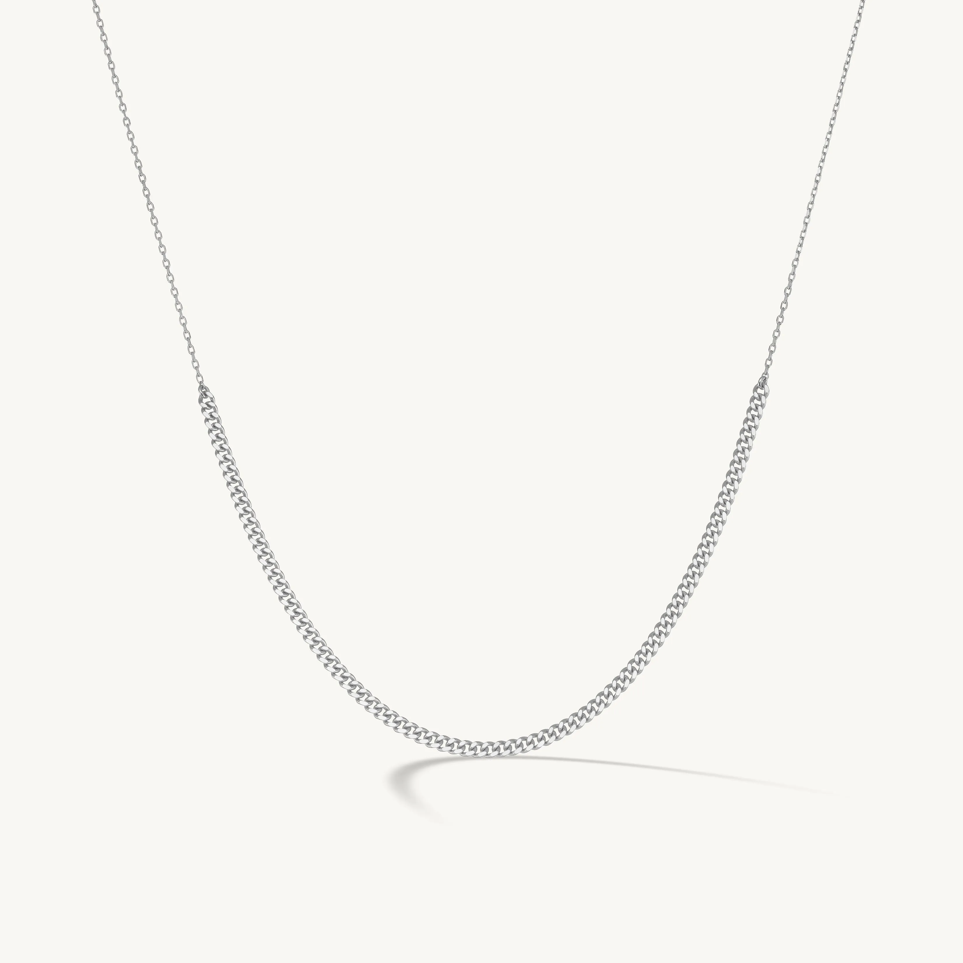 Cuban Link Accent Necklace sold by Sophie Ratner product image thumbnail 4