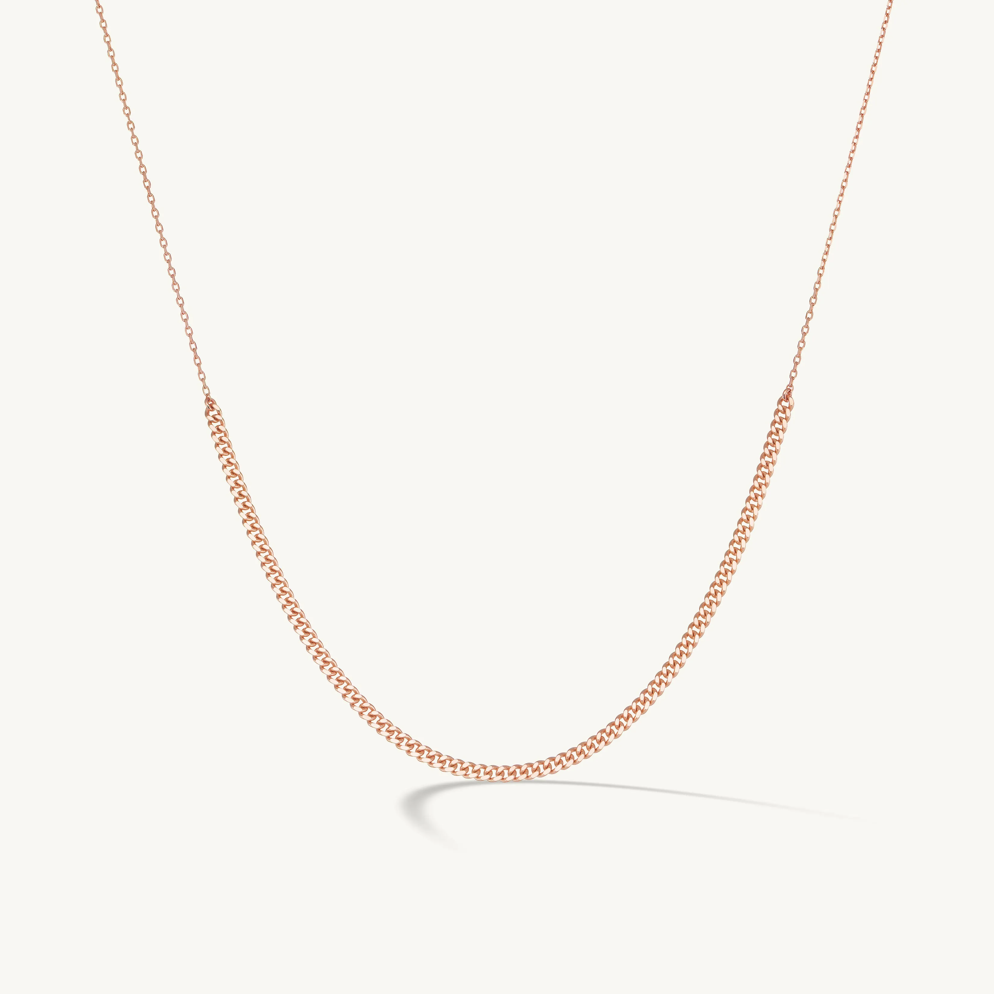 Cuban Link Accent Necklace sold by Sophie Ratner product image thumbnail 3