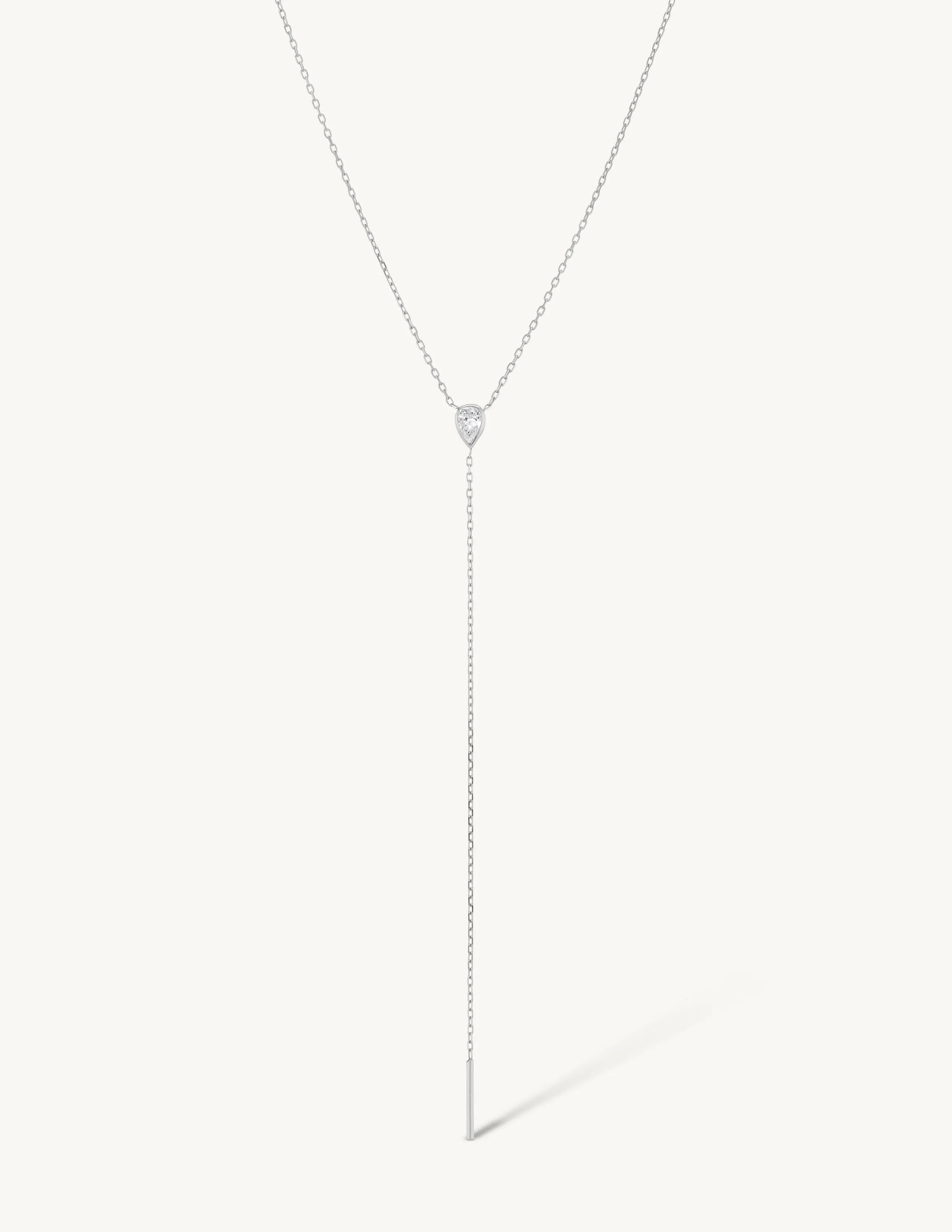 Teardrop Necklace with Lariat sold by Sophie Ratner product image thumbnail 4