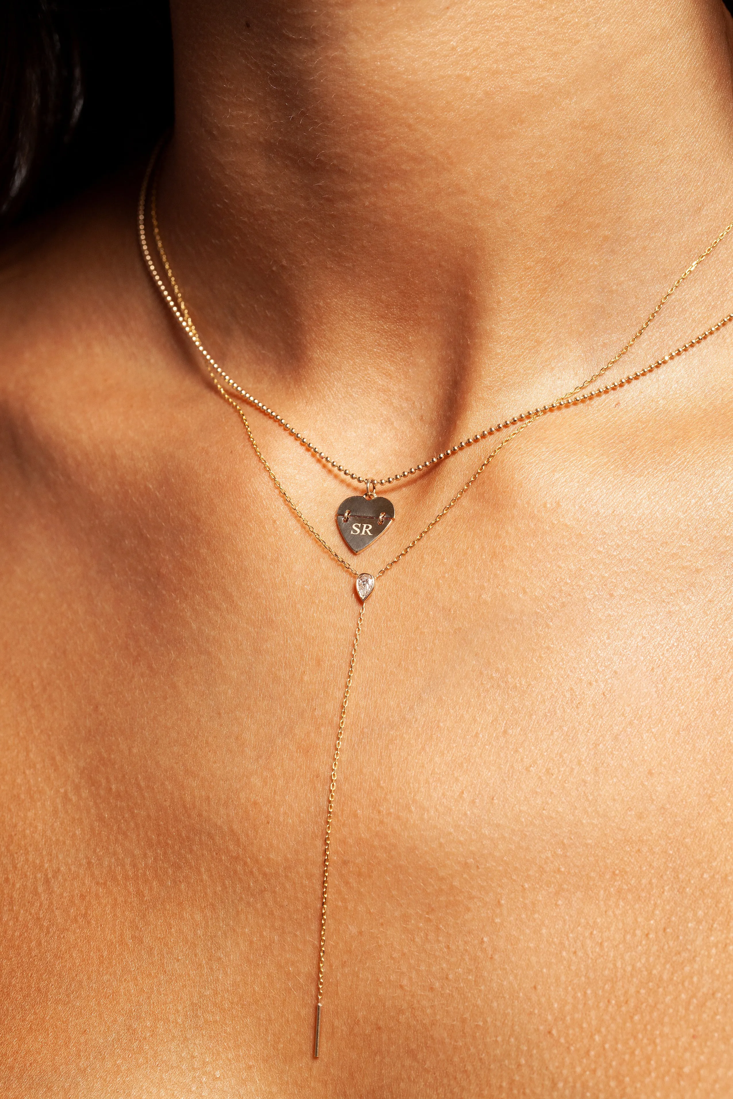 Teardrop Necklace with Lariat sold by Sophie Ratner product image thumbnail 5