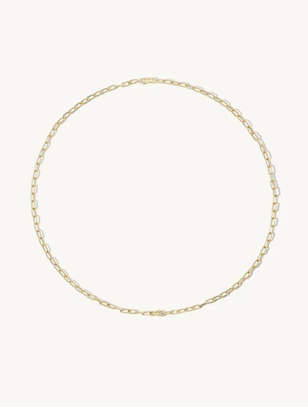 Oval Lock Chain sold by Sophie Ratner