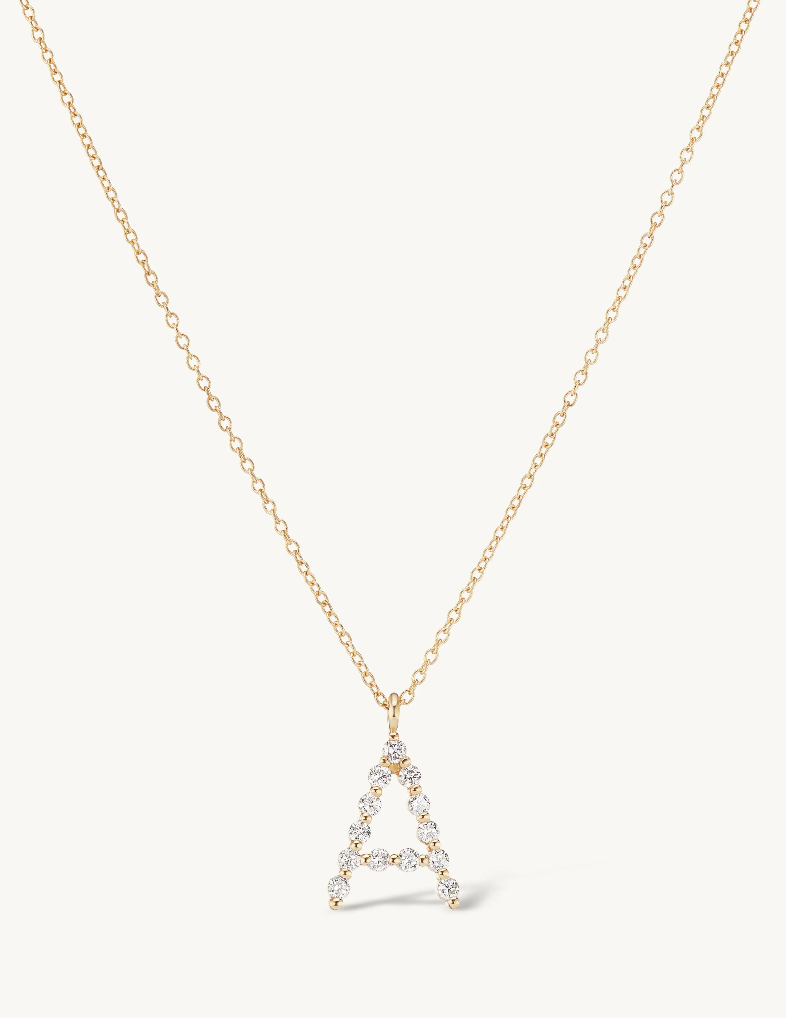Diamond Initial Necklace sold by Sophie Ratner