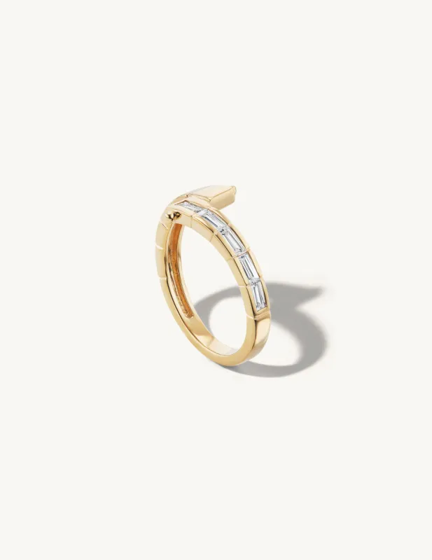 Stacked Wrapping Diamond Ring sold by Sophie Ratner