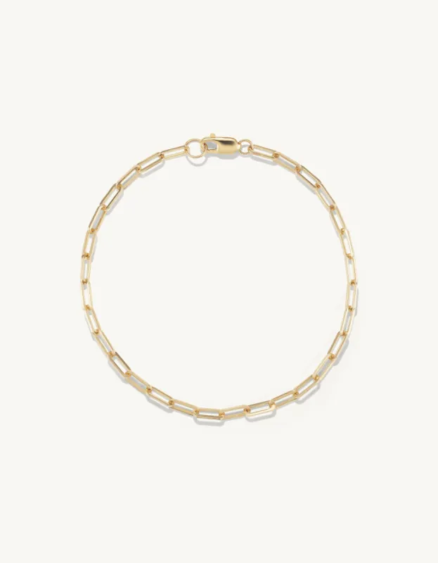 Delicate Paperclip Bracelet sold by Sophie Ratner