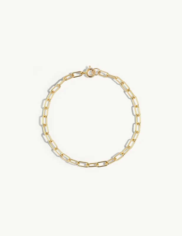 Delicate Oval Chain Bracelet sold by Sophie Ratner
